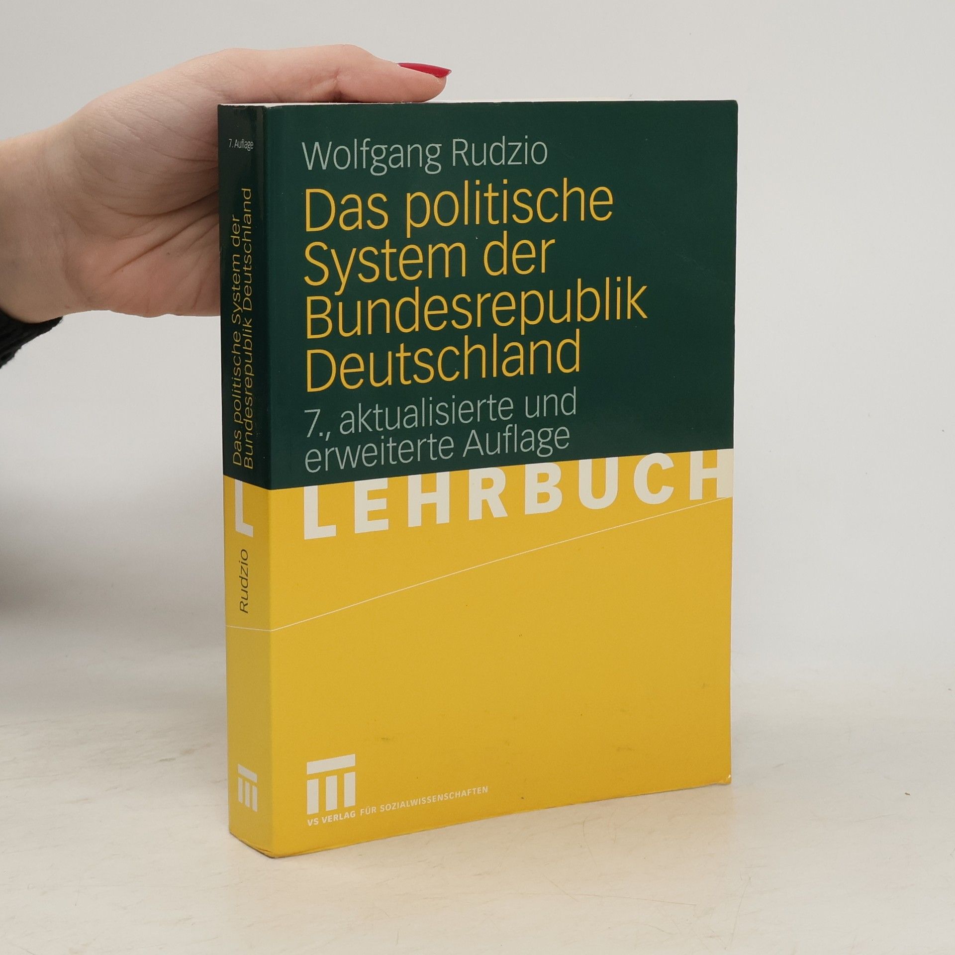 Wolfgang Rudzio Das politische System der Bundesrepublik Deutschland