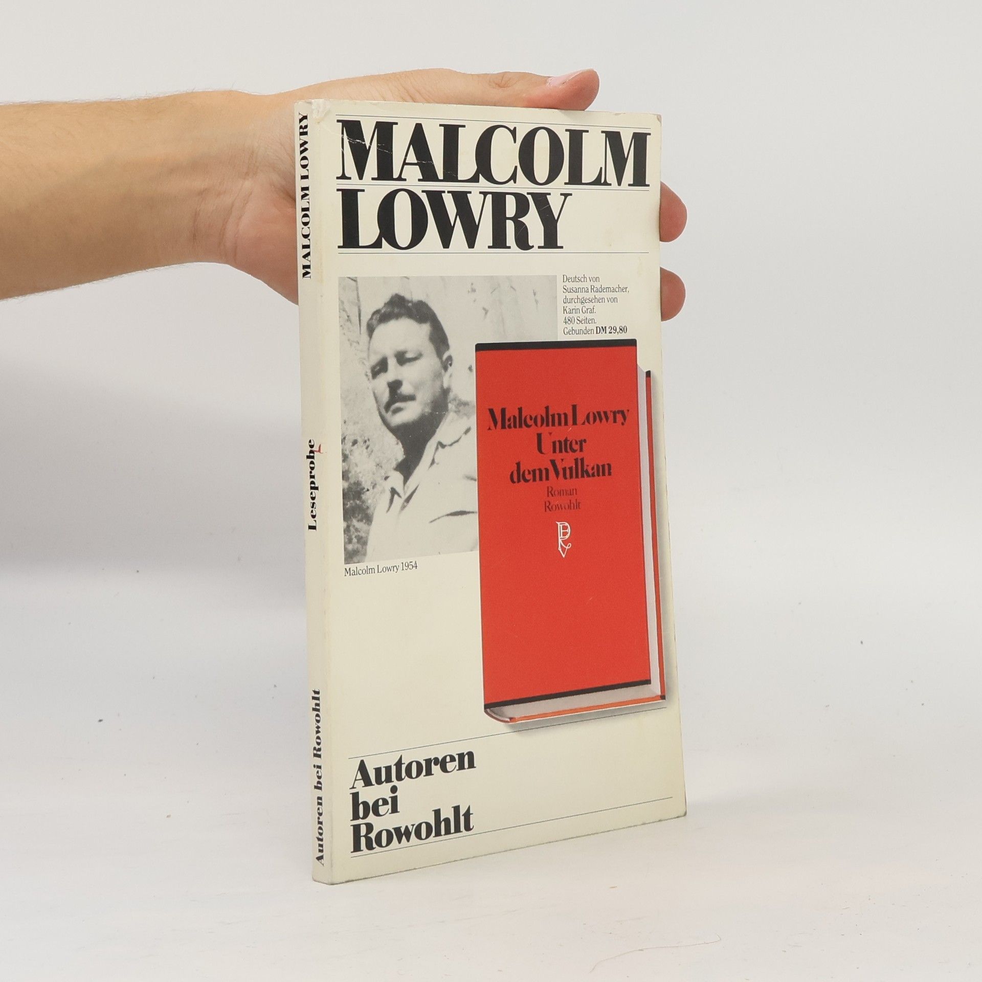 Malcolm Lowry Das Gesamtwerk in Einzelausgaben