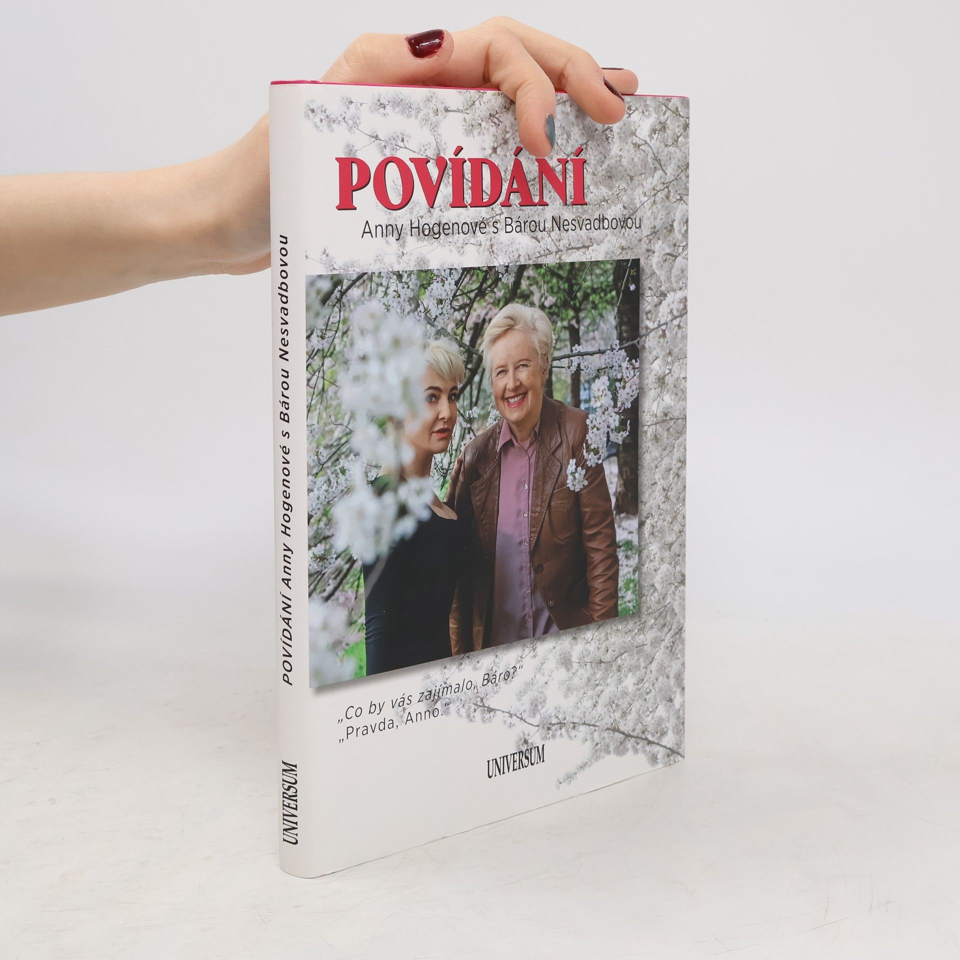 Anna Hogenová Povídání Anny Hogenové s Bárou Nesvadbovou