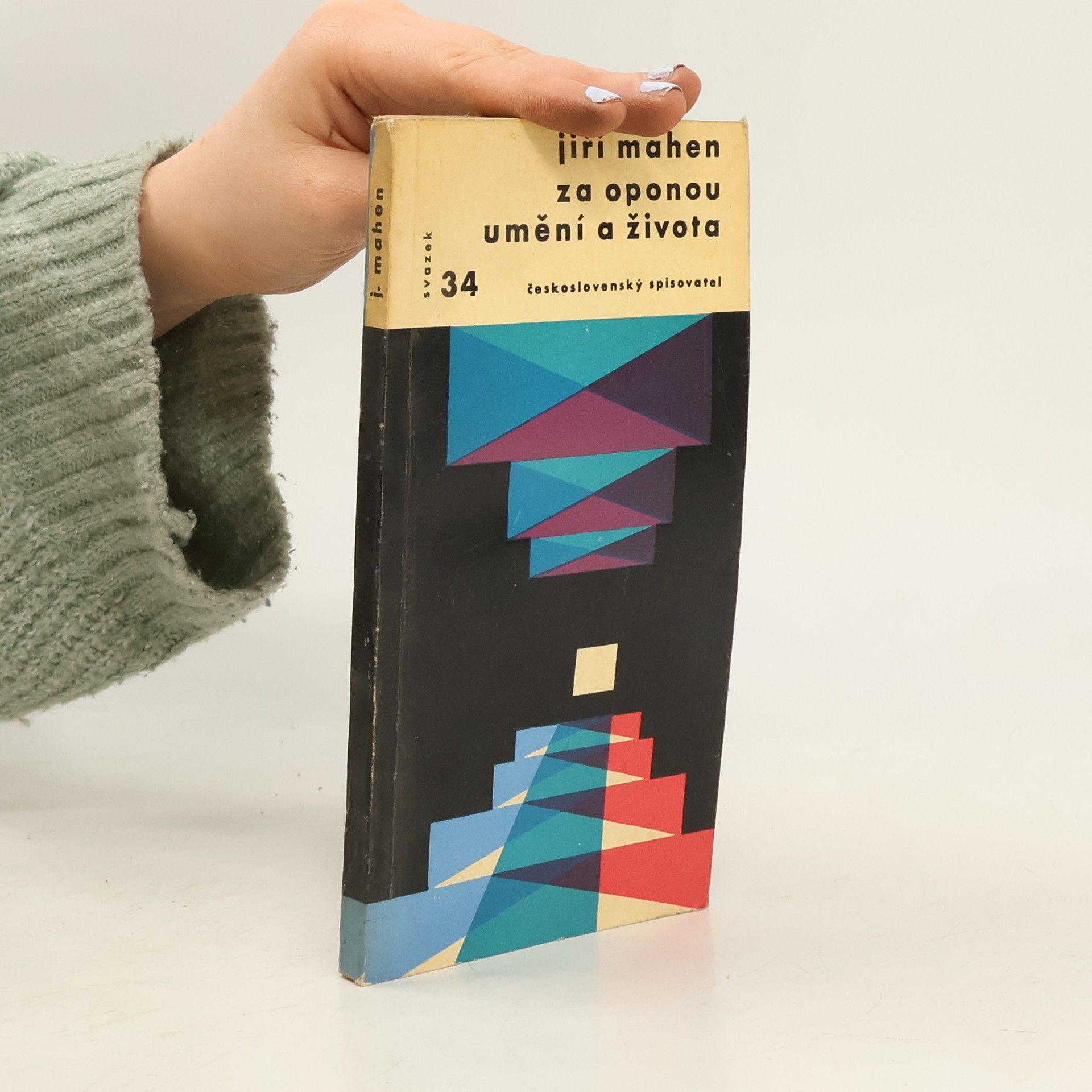 Jiří Mahen Za oponou umění a života