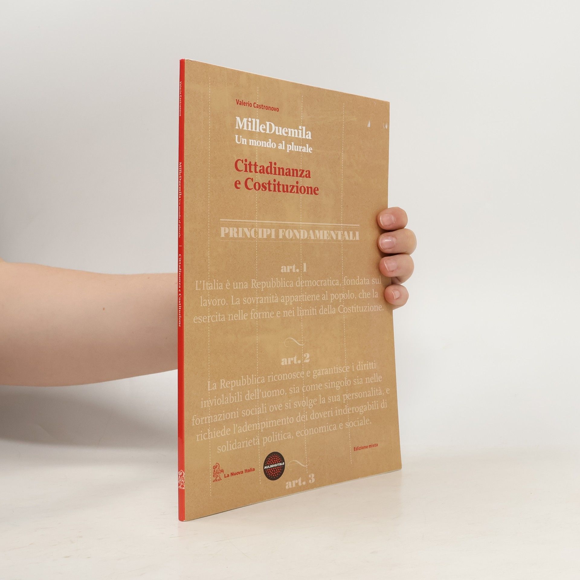 Valerio Castronovo Cittadinanza e Costituzione