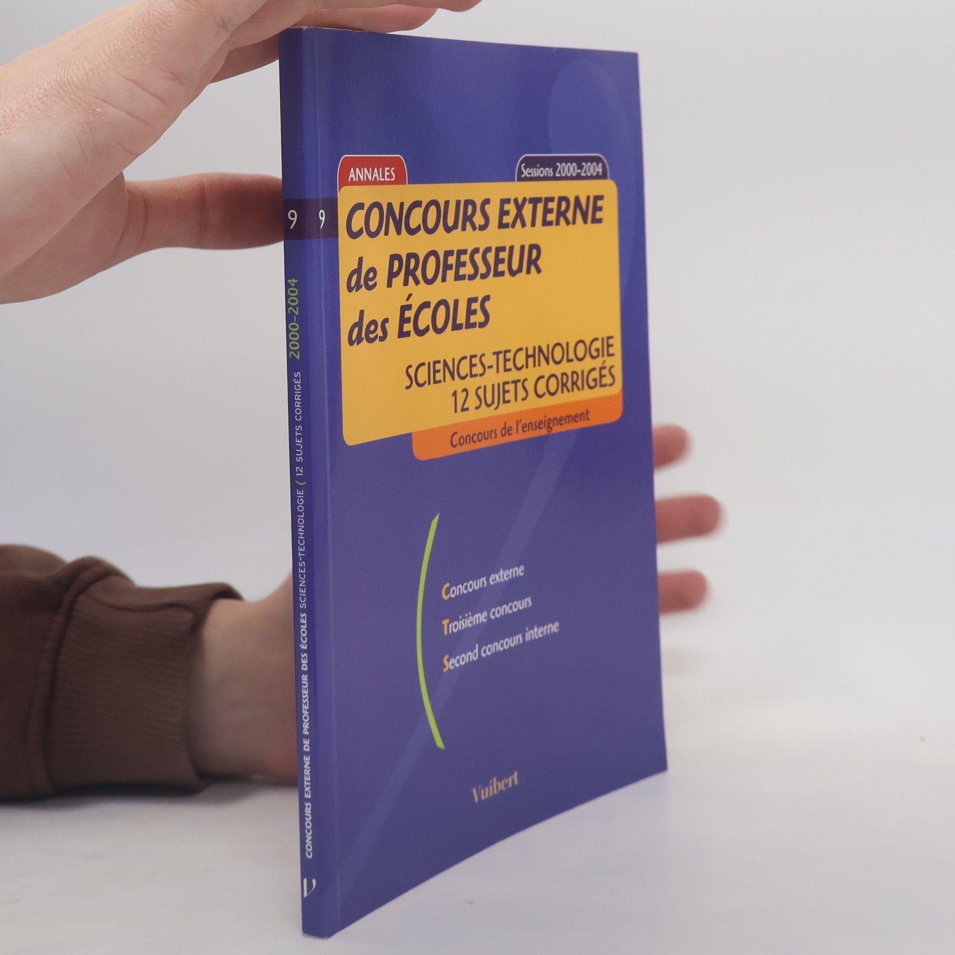 Jean-Yves Daudin Annales: Concours externe de professeur des écoles