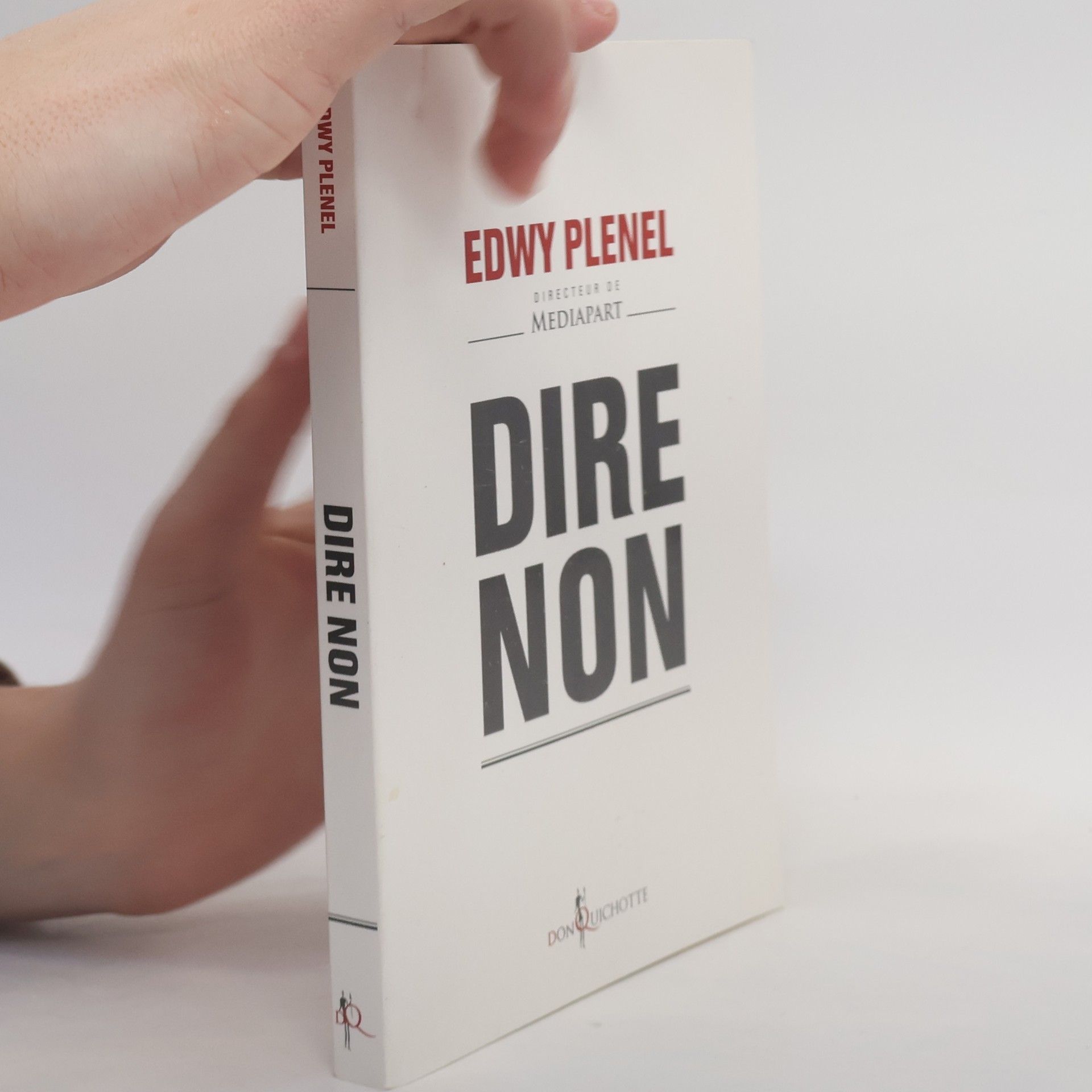 Edwy Plenel Dire non