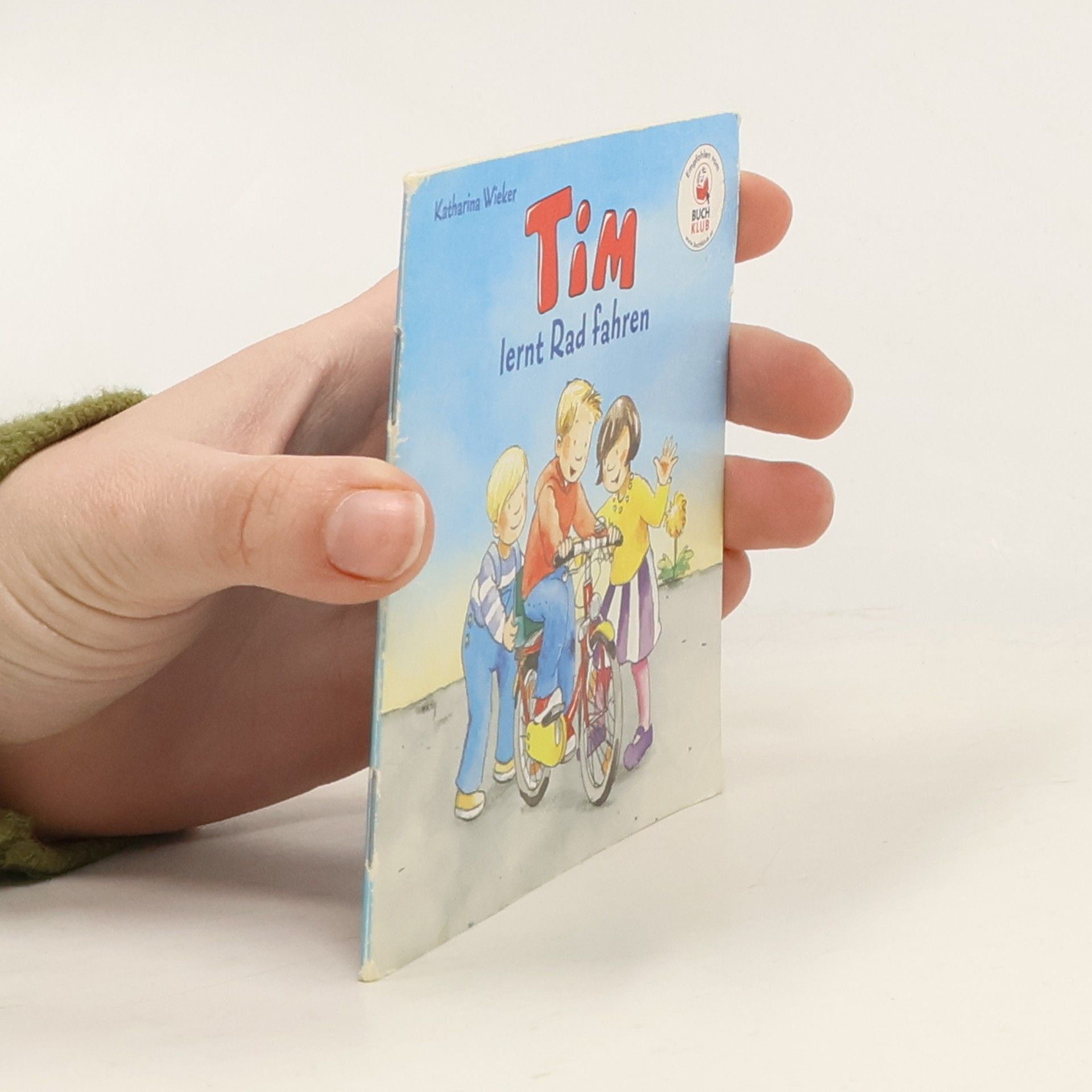 Katharina Wieker Tim lernt Rad fahren