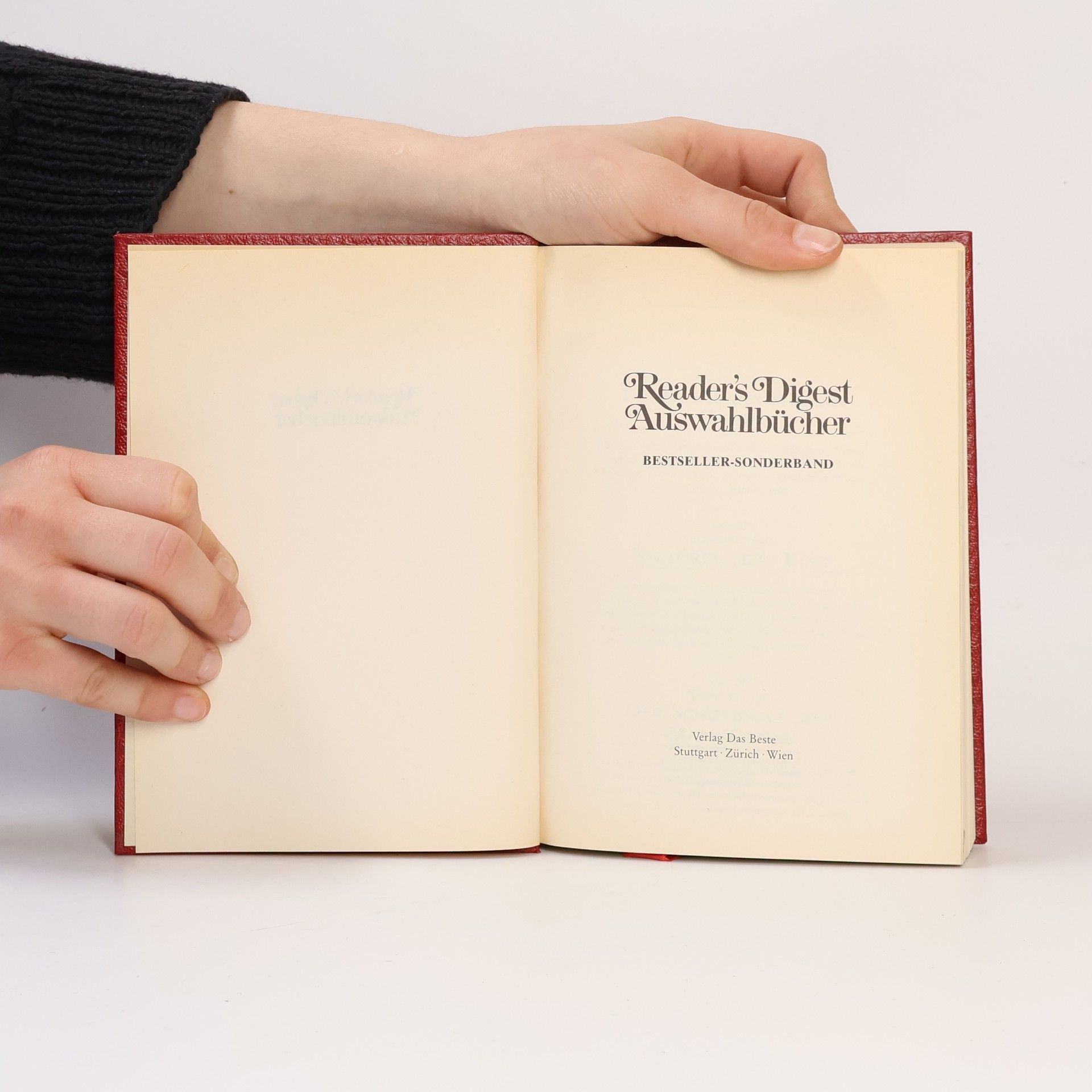 Glennita Miller Reader's Digest Auswahlbücher: Die Hüter des Weissen Goldes. Victoria, mein Kind. Der Schiffbruch der Mary Deare