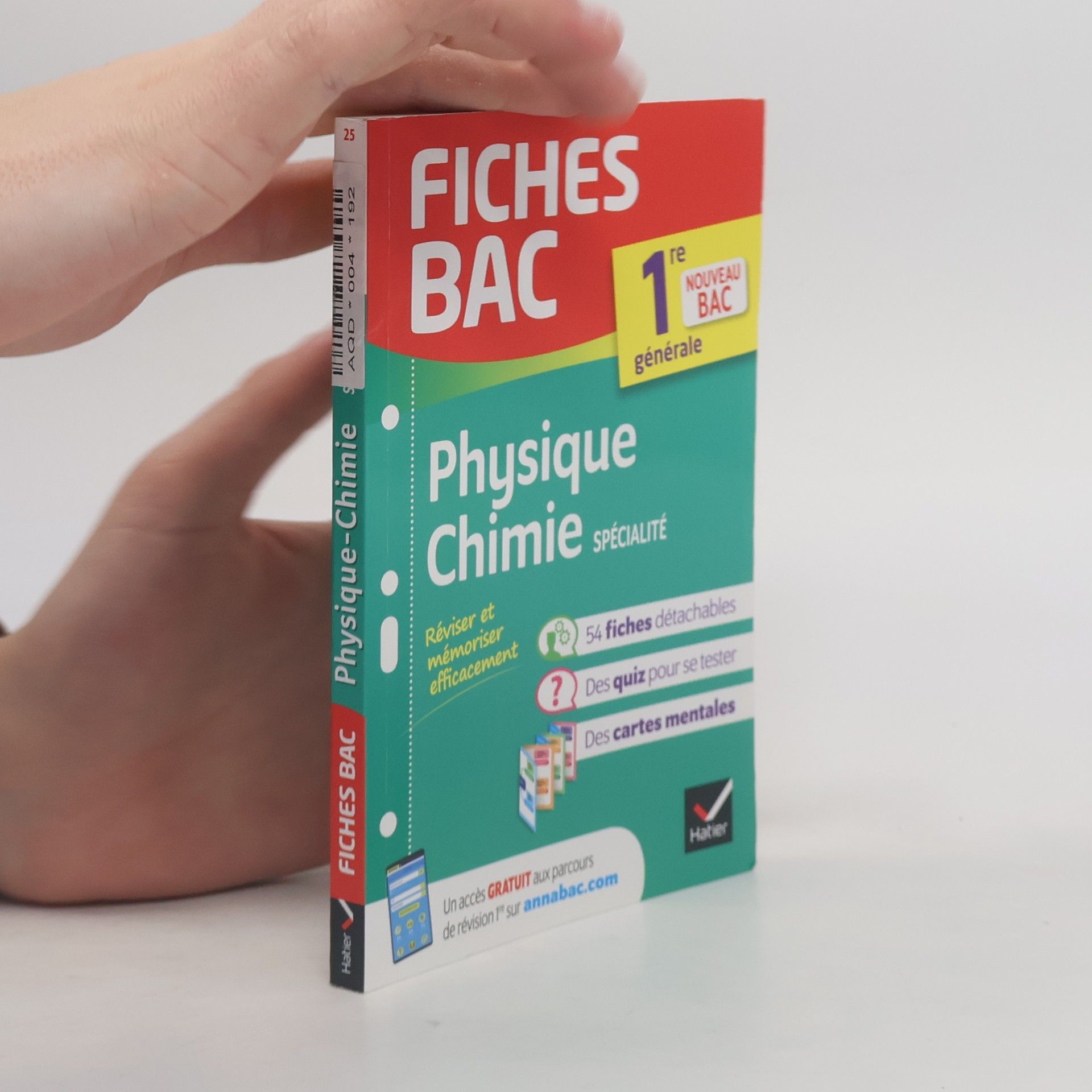 Fiches bac - Physique-Chimie 1re générale (spécialité)