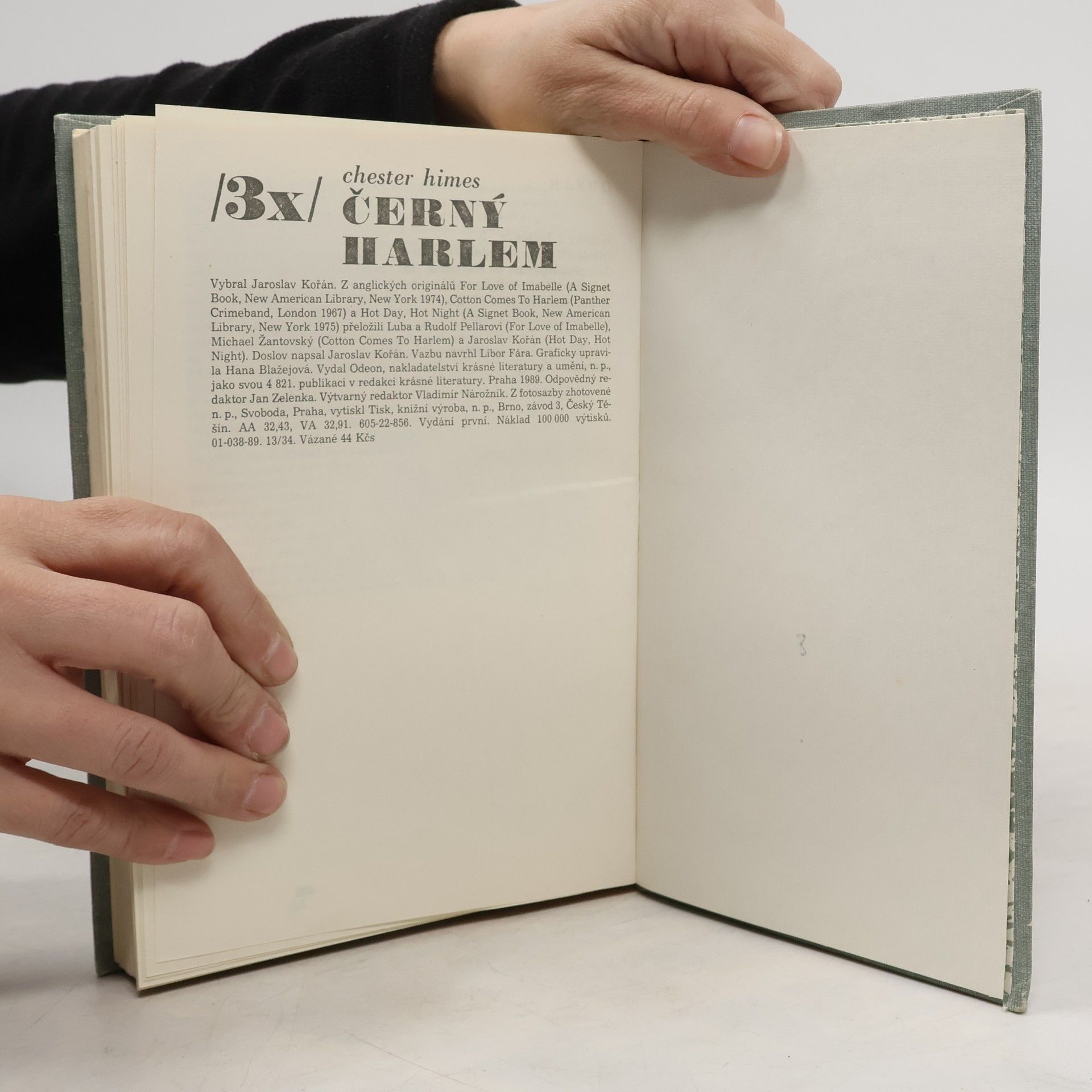 Chester Himes Třikrát Černý harlem