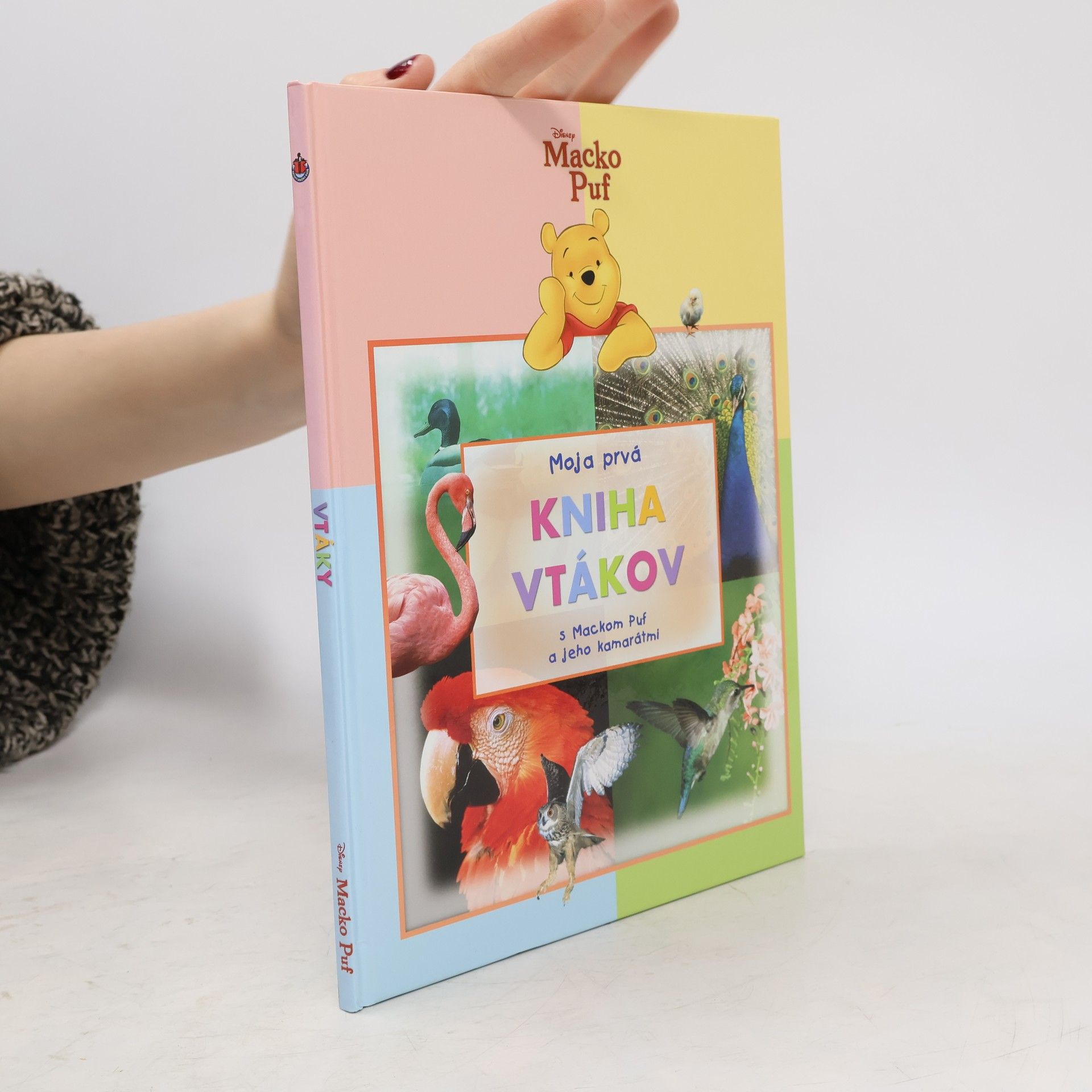 Walt Disney Moja prvá kniha vtákov s Mackom Puf a jeho kamarátmi
