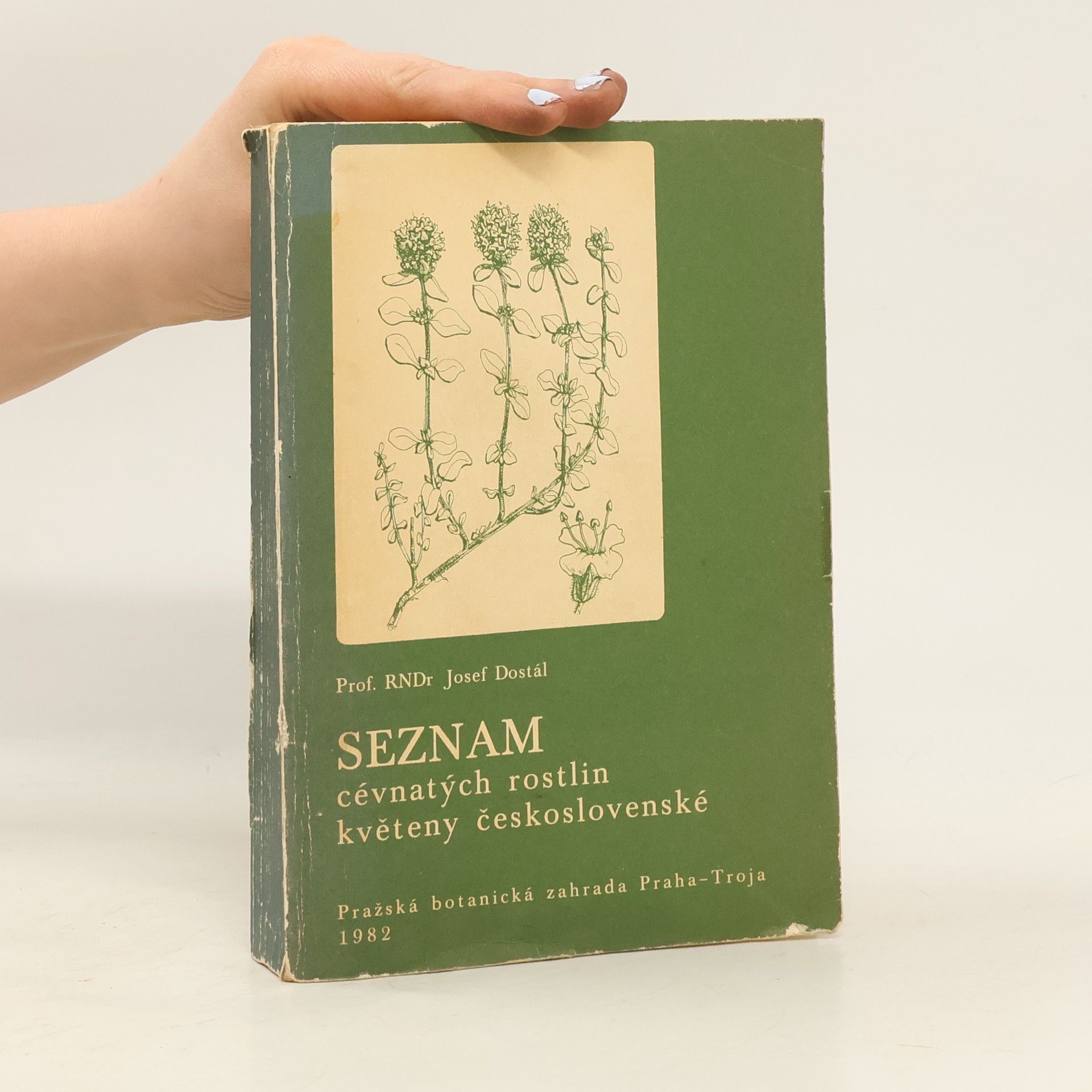Josef Dostál Seznam cévnatých rostlin květeny československé