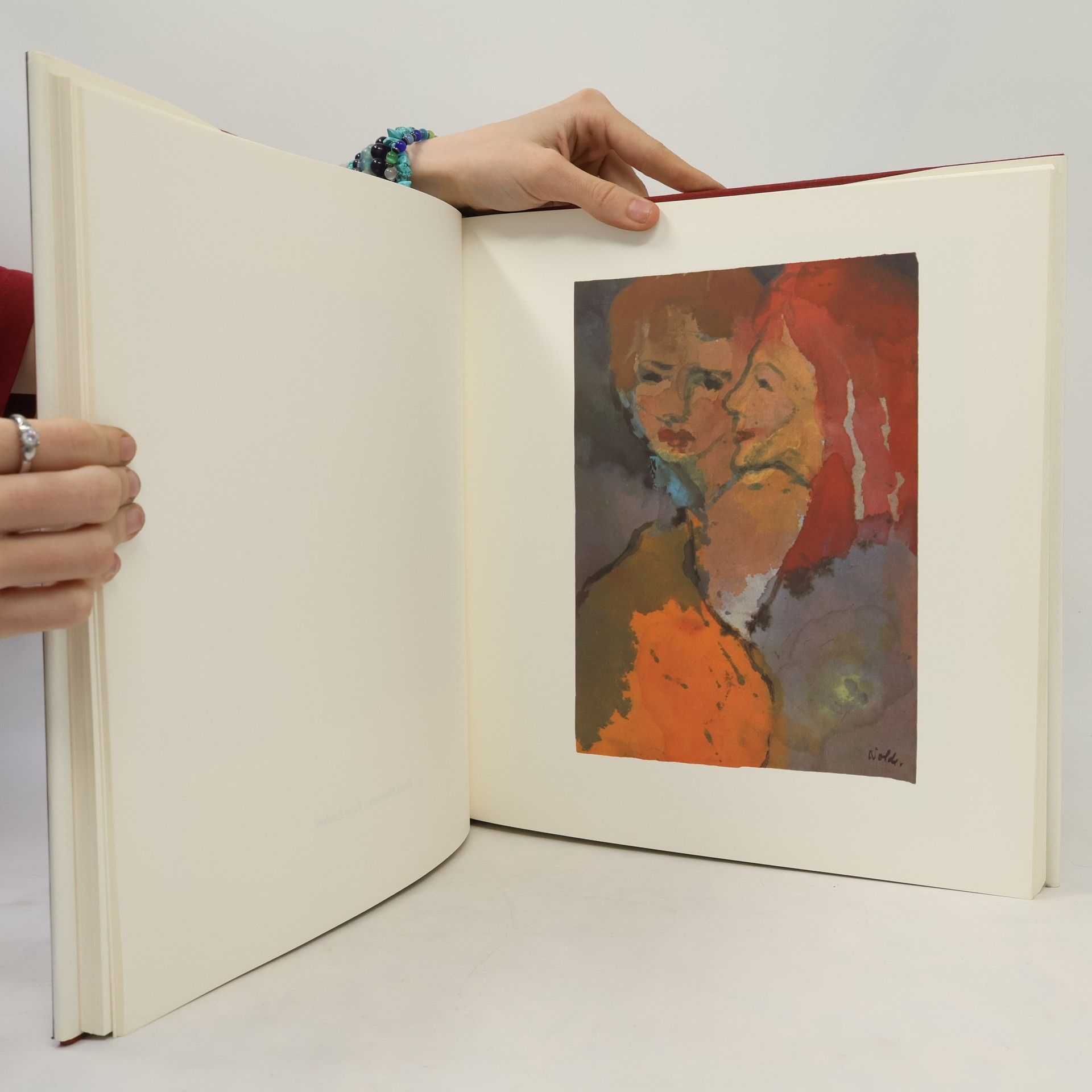 Werner Haftmann Emil Nolde, ungemalte Bilder