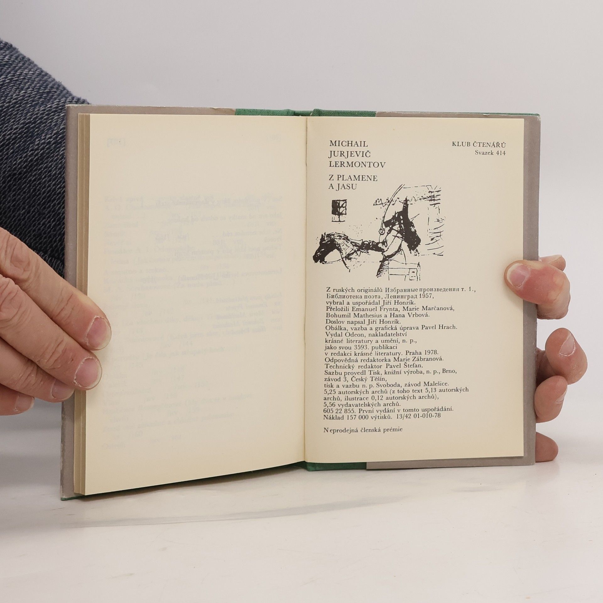 Mikhail Lermontov Z plamene a jasu