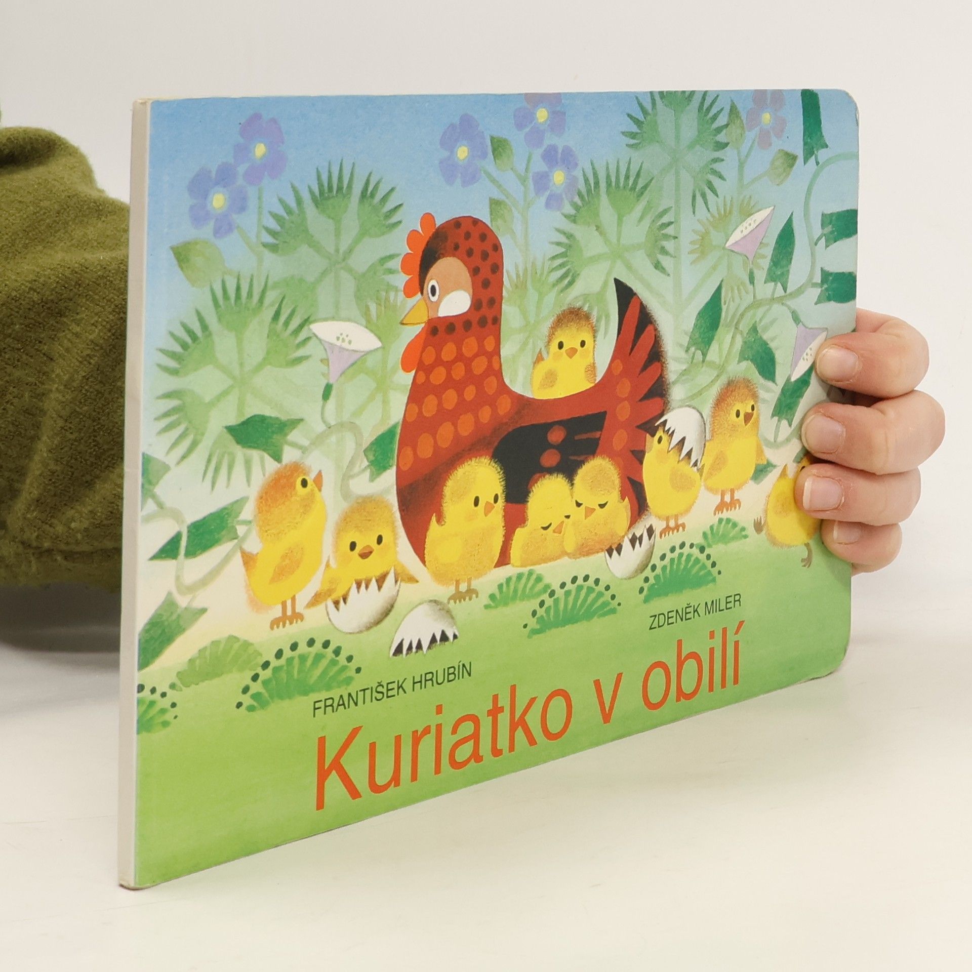 František Hrubín Kuriatko v obilí