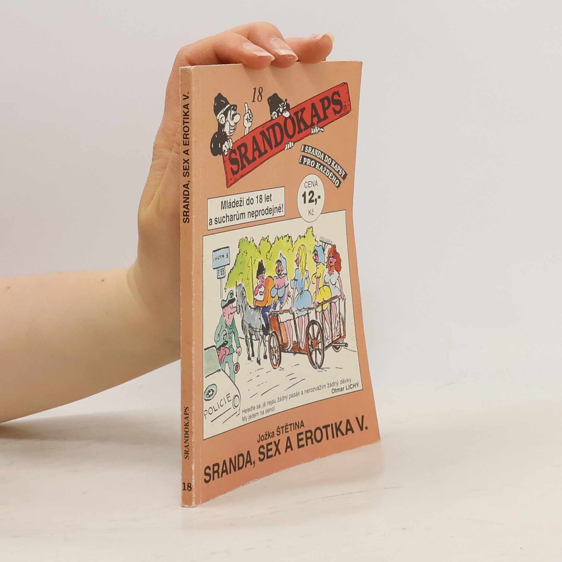 Jožka Štětina Srandokaps 18/1996. Sranda, sex a erotika V.