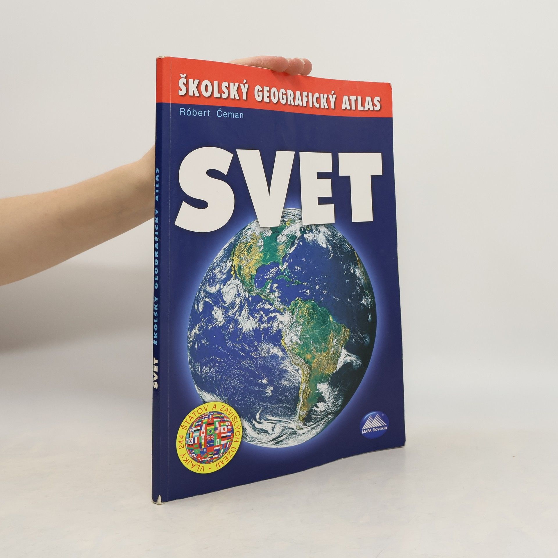Róbert Čeman Svet - Školský geografický atlas