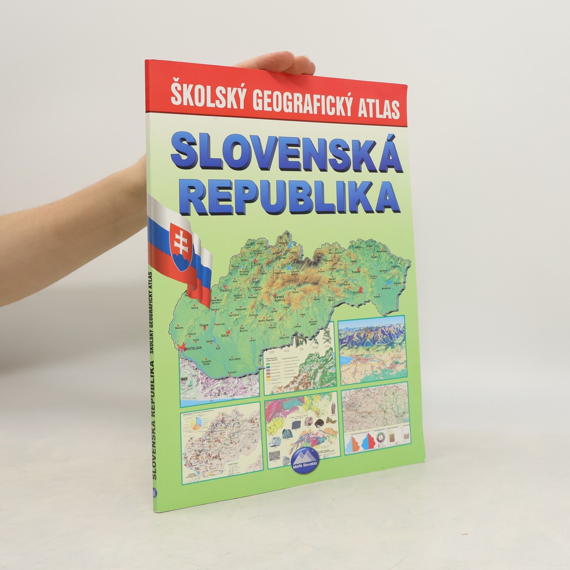 Róbert Čeman Slovenská republika - Školský geografický atlas