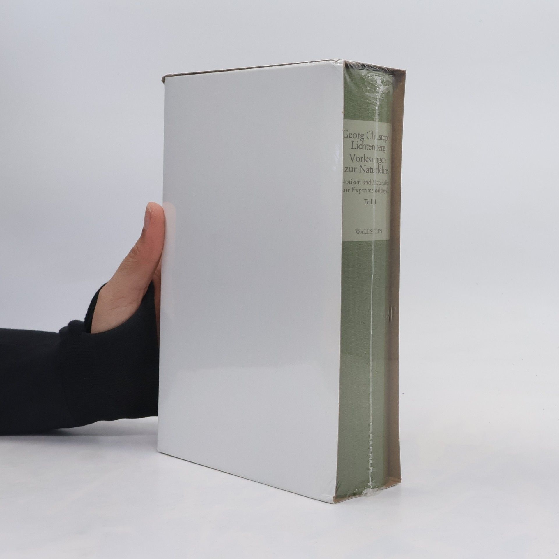 Georg Christoph Lichtenberg Vorlesungen zur Naturlehre: Notizen und Materialien zur Experimentalphysik. Teil I.