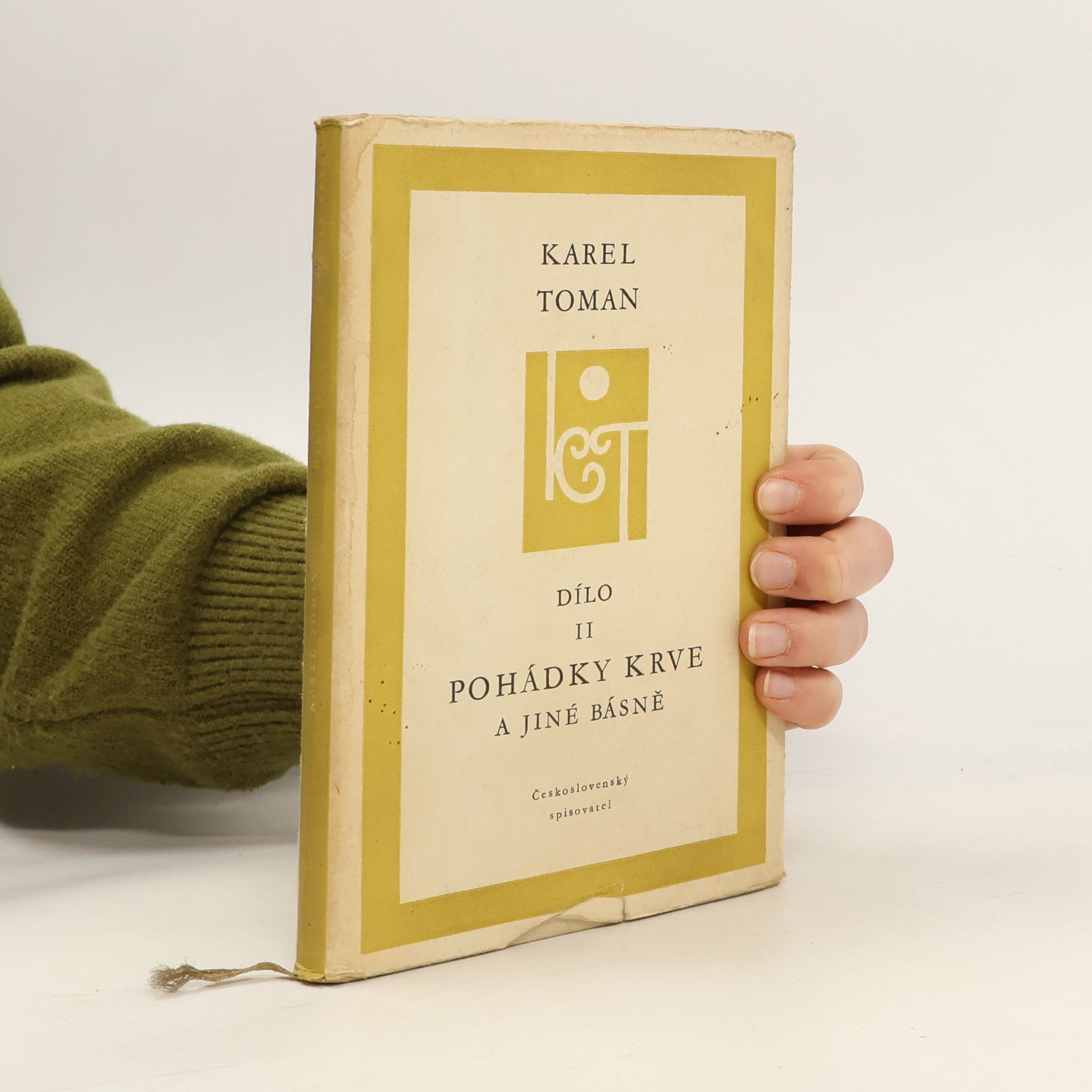 Karel Toman Dílo II. Pohádky krve a jiné básně