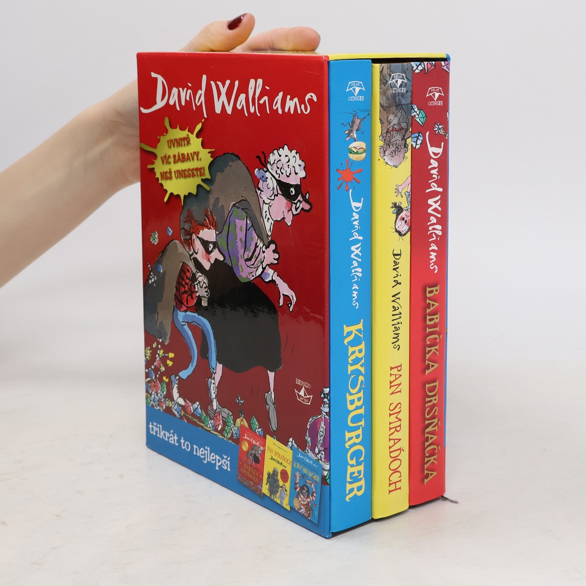 David Walliams Babička Drsňačka. Pan Smraďoch. Krysburger