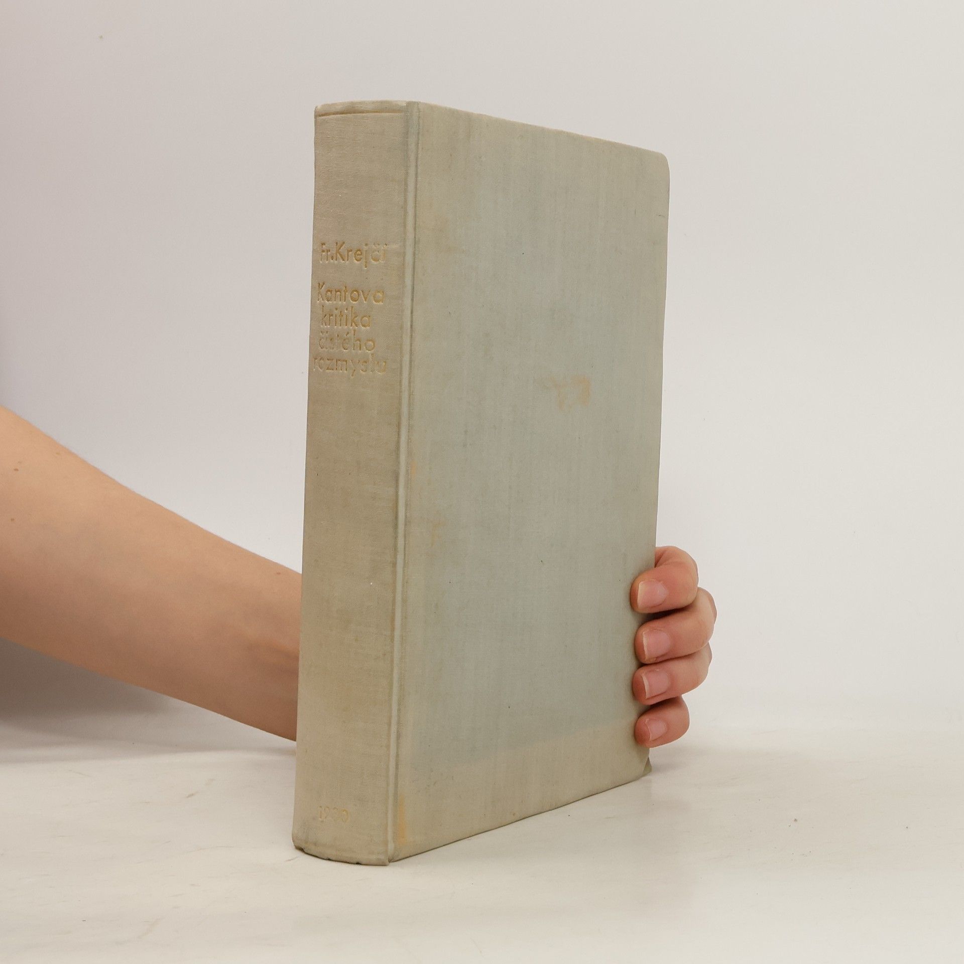 Immanuel Kant Kantova Kritika čistého rozmyslu