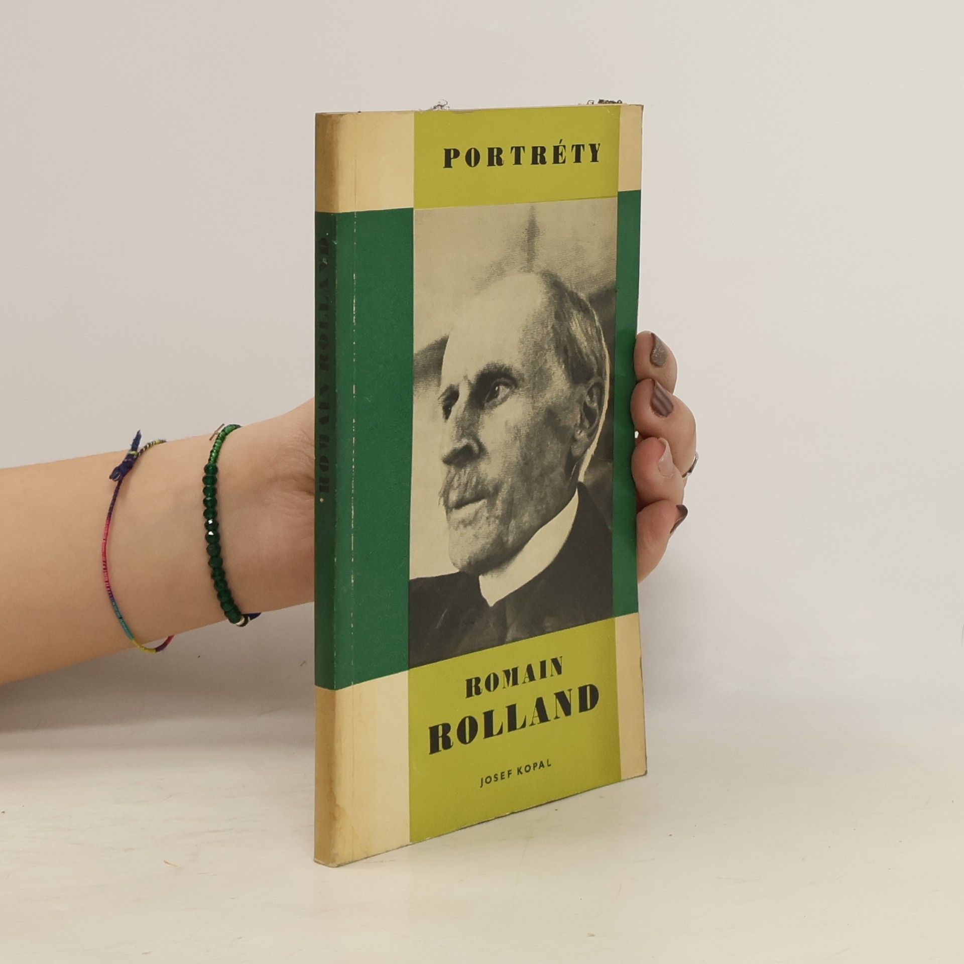 Josef Kopal Portréty. Romain Rolland