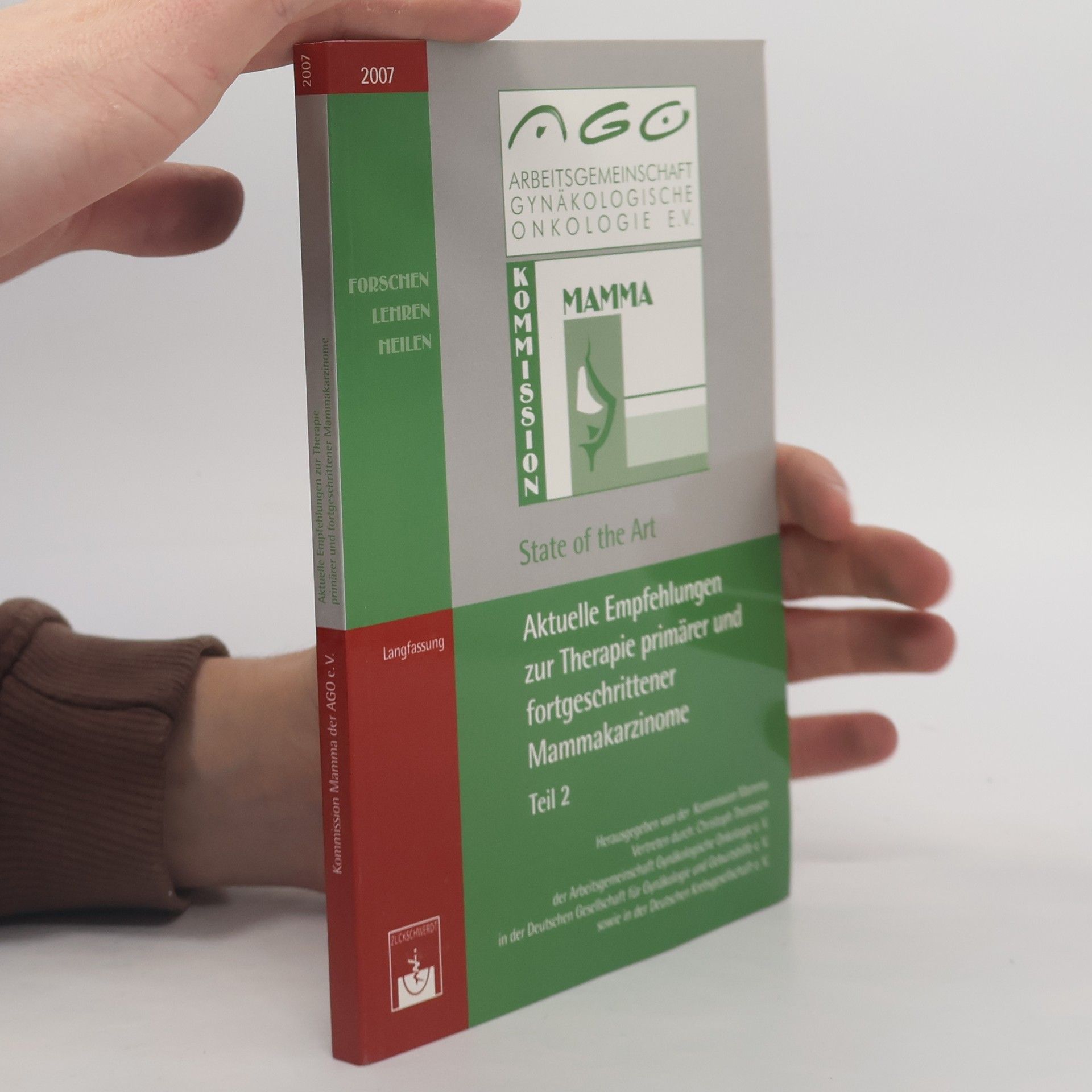 kolektiv Aktuelle Empfehlungen zur Therapie primärer und fortgeschrittener Mammakarzinome 2