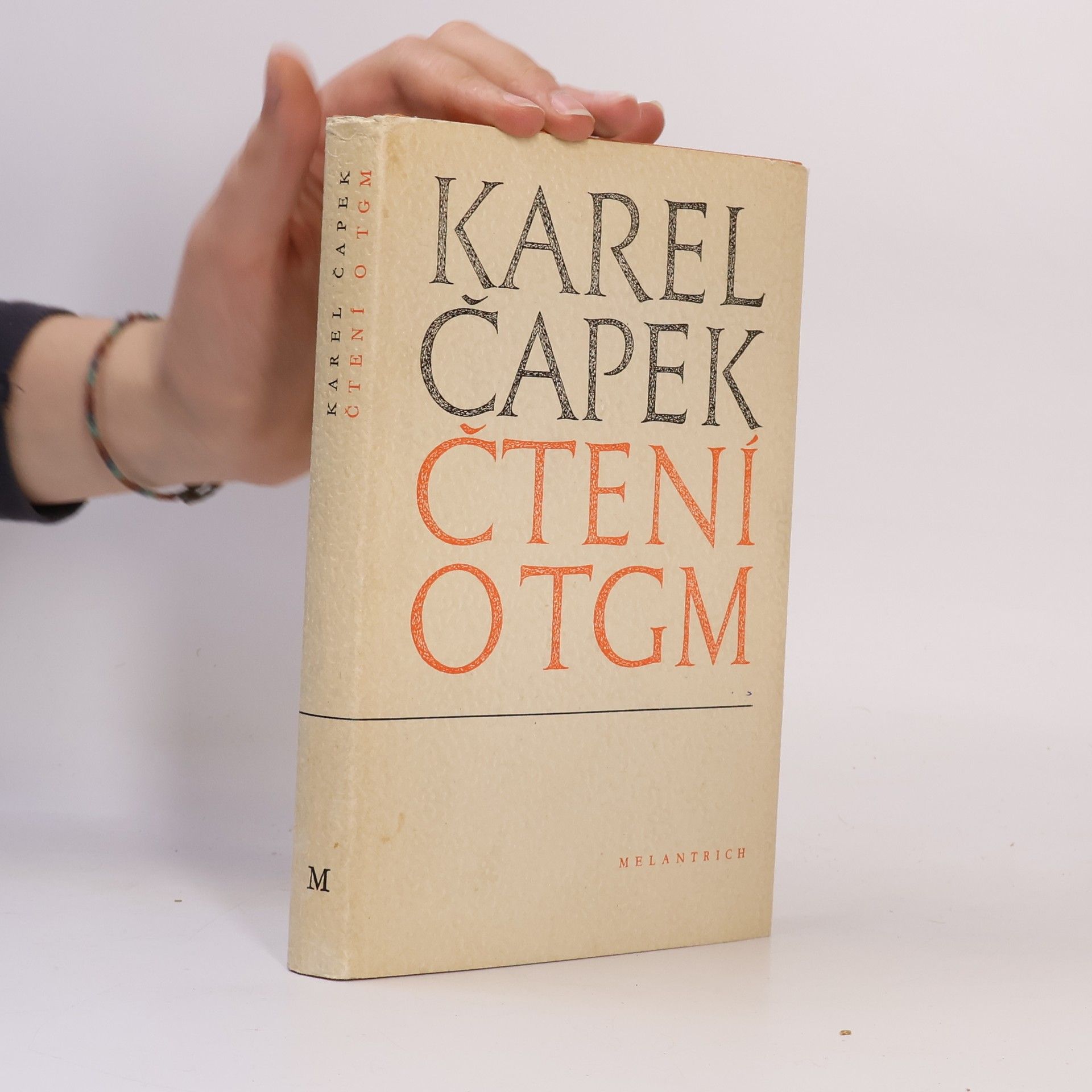 Karel Čapek Čtení o T. G. Masarykovi