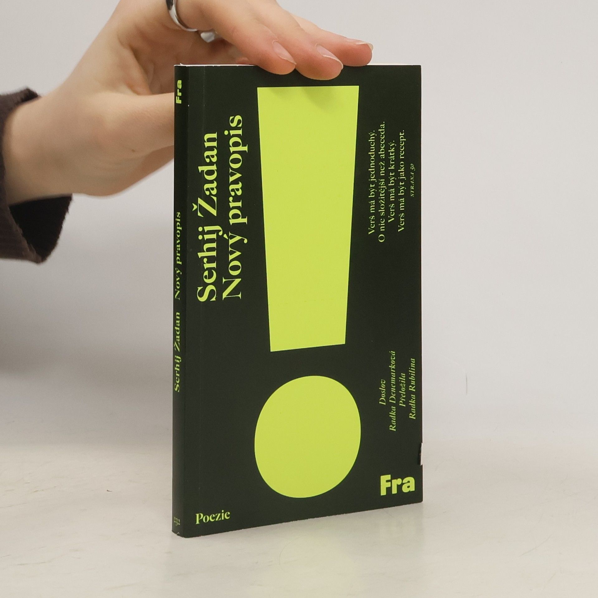 Serhij Žadan Nový pravopis