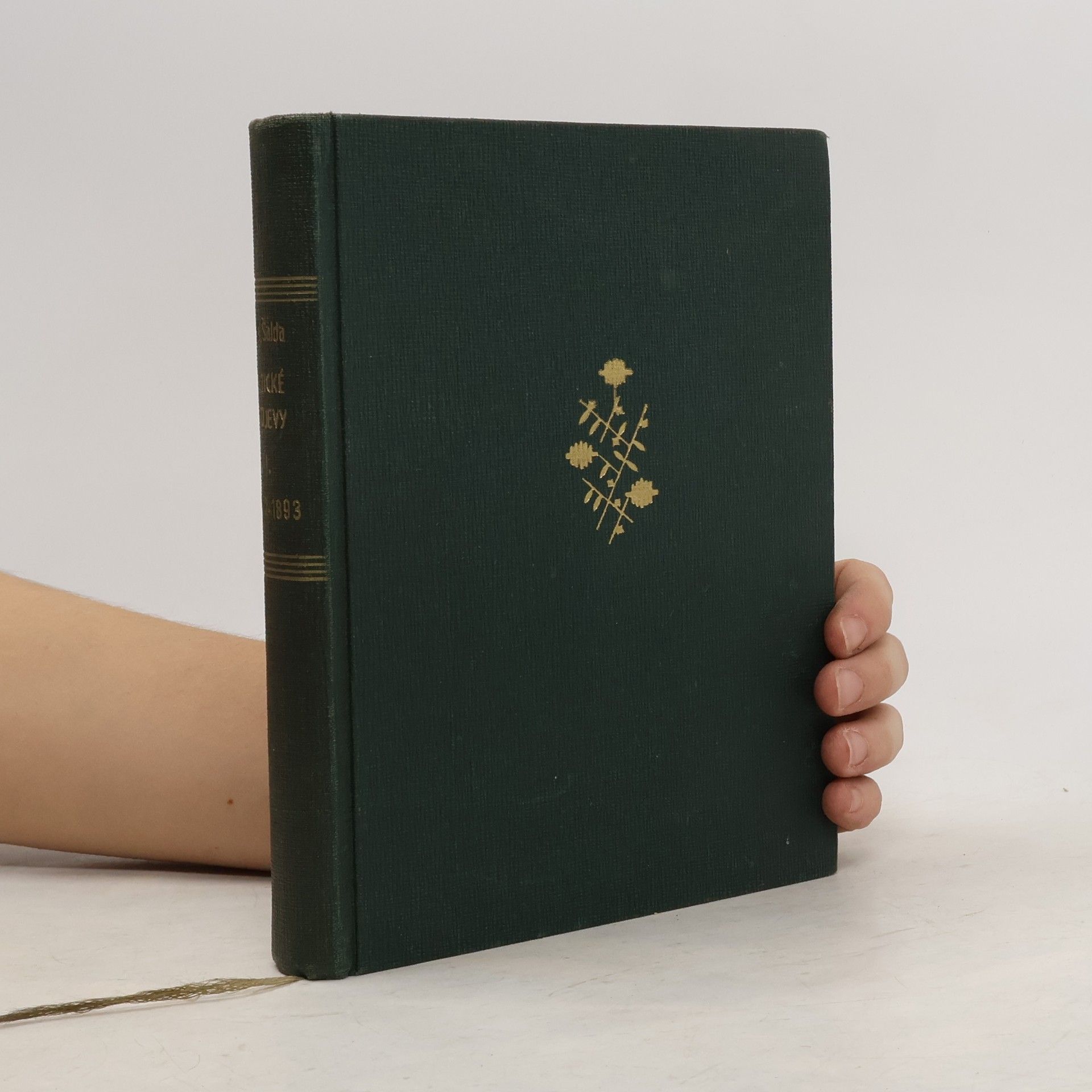 František Xaver Šalda Soubor díla F.X.Šaldy 10. Kritické projevy-1. 1892 - 1893