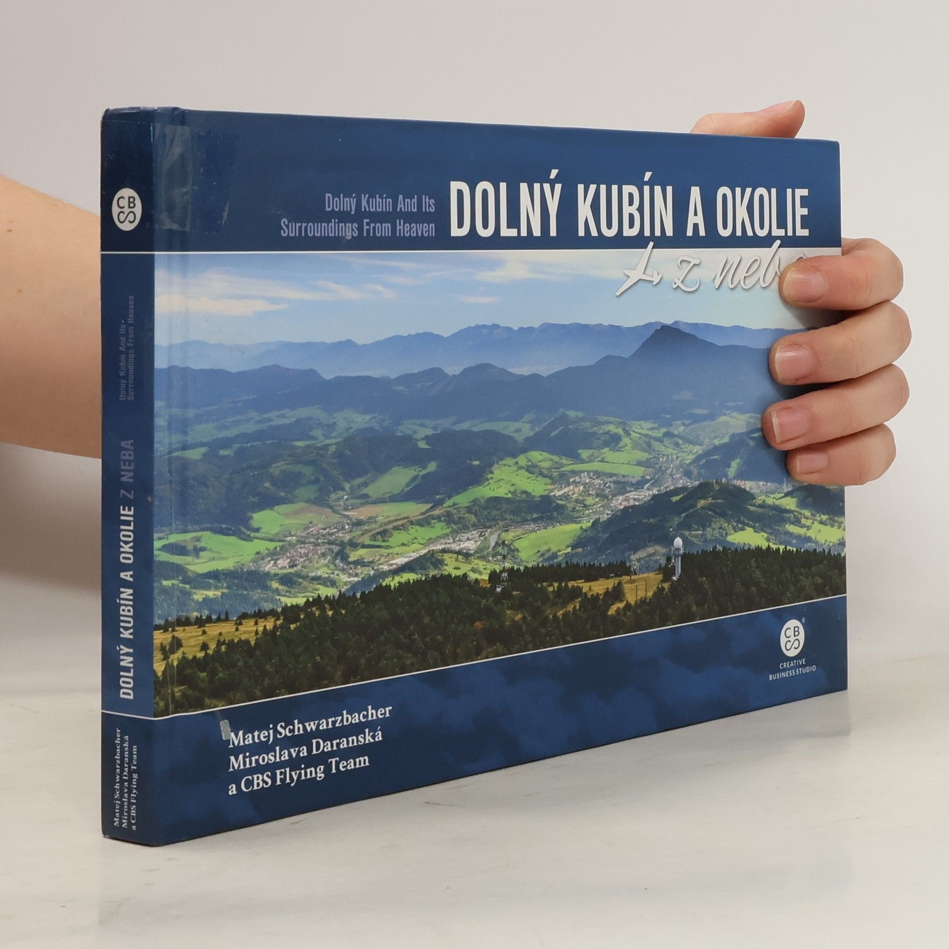 Dolný Kubín a okolie z neba