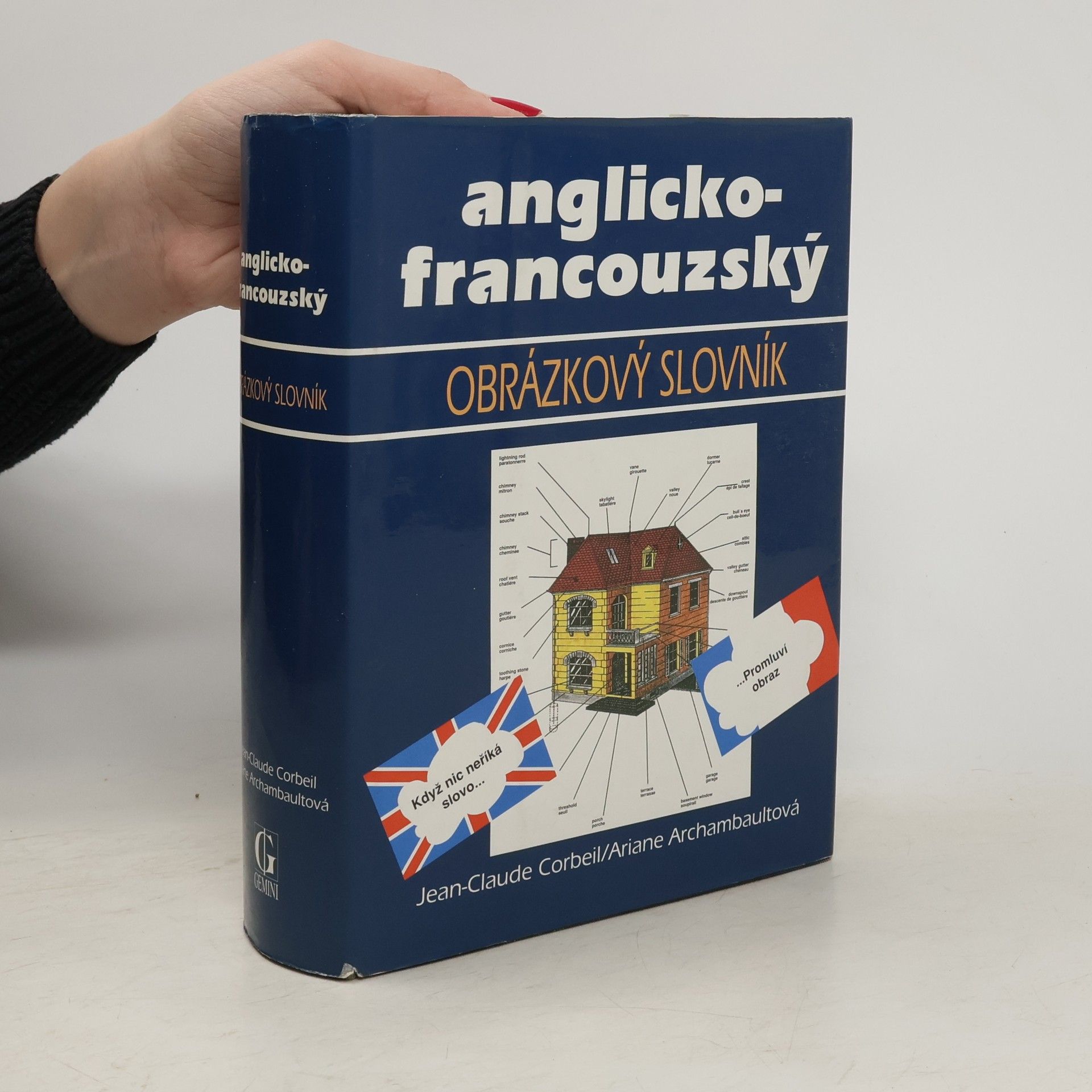 Jean-Claude Corbeil Anglicko-francouzský obrázkový slovník
