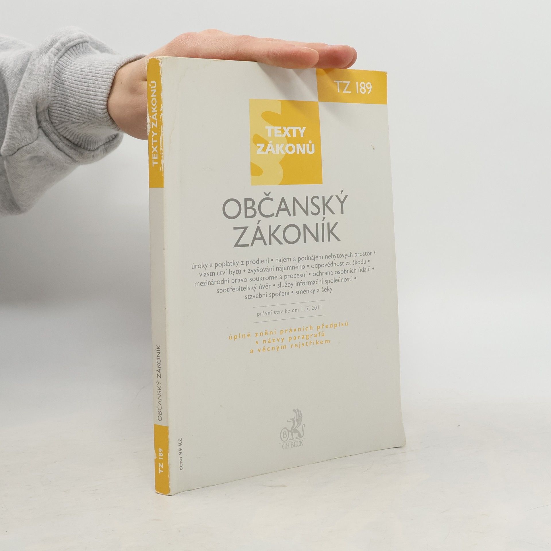 kolektiv Občanský zákoník, právní stav ke dni 1.7. 2011