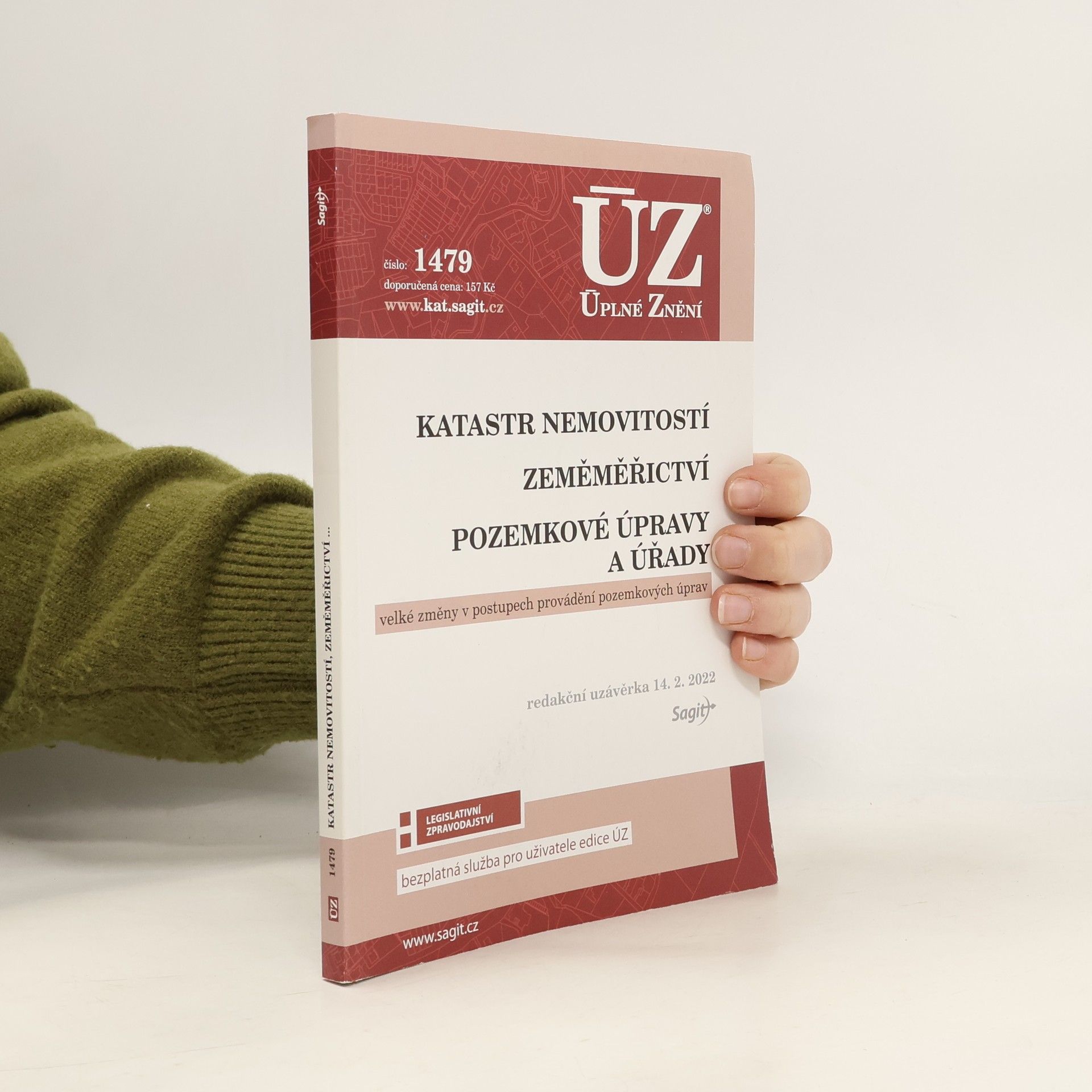 kolektiv Katastr nemovitostí. Zeměměřictví. Pozemkové úpravy a úřady 2022