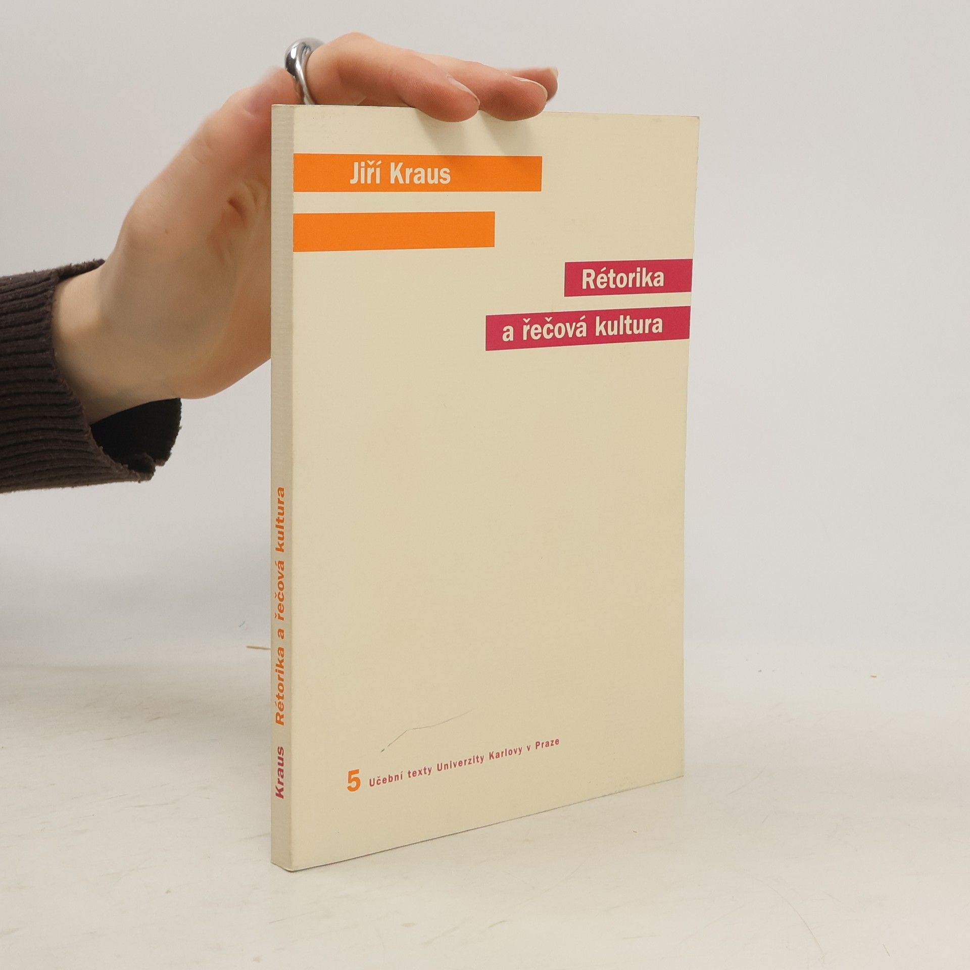 Jiří Kraus Rétorika a řečová kultura