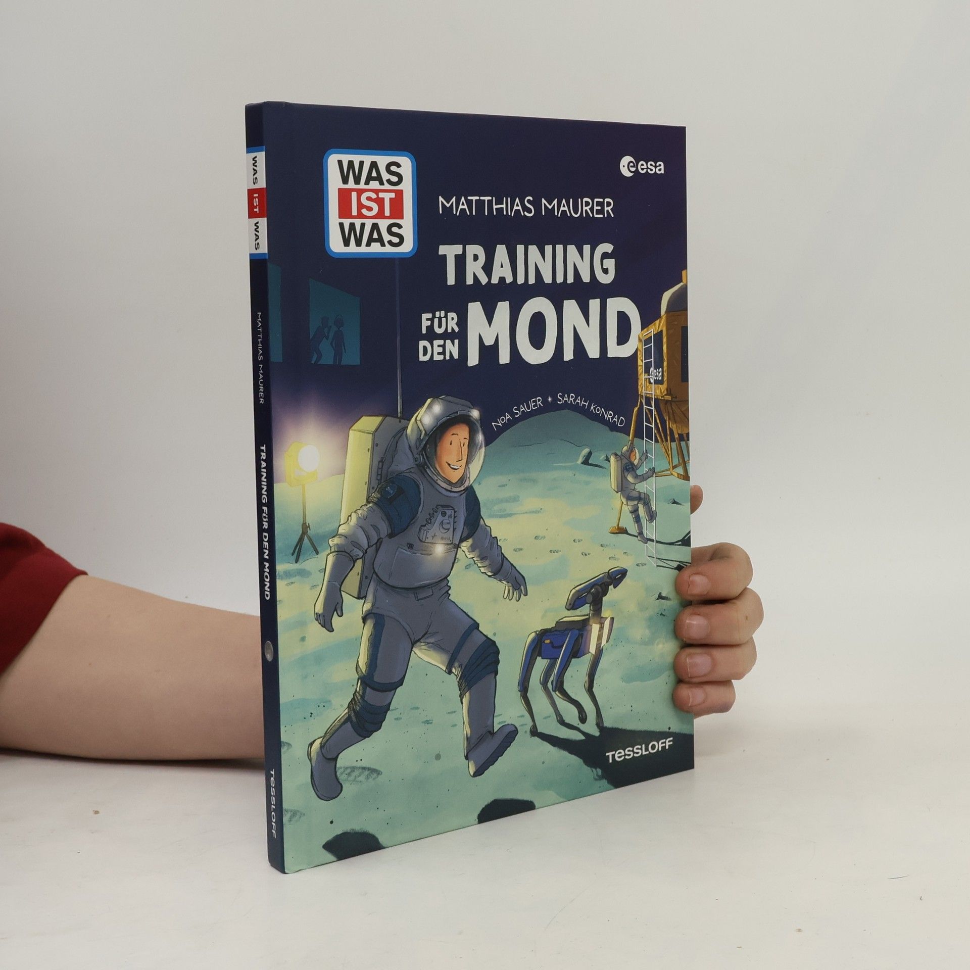 Matthias Maurer Was ist Was Training für den Mond