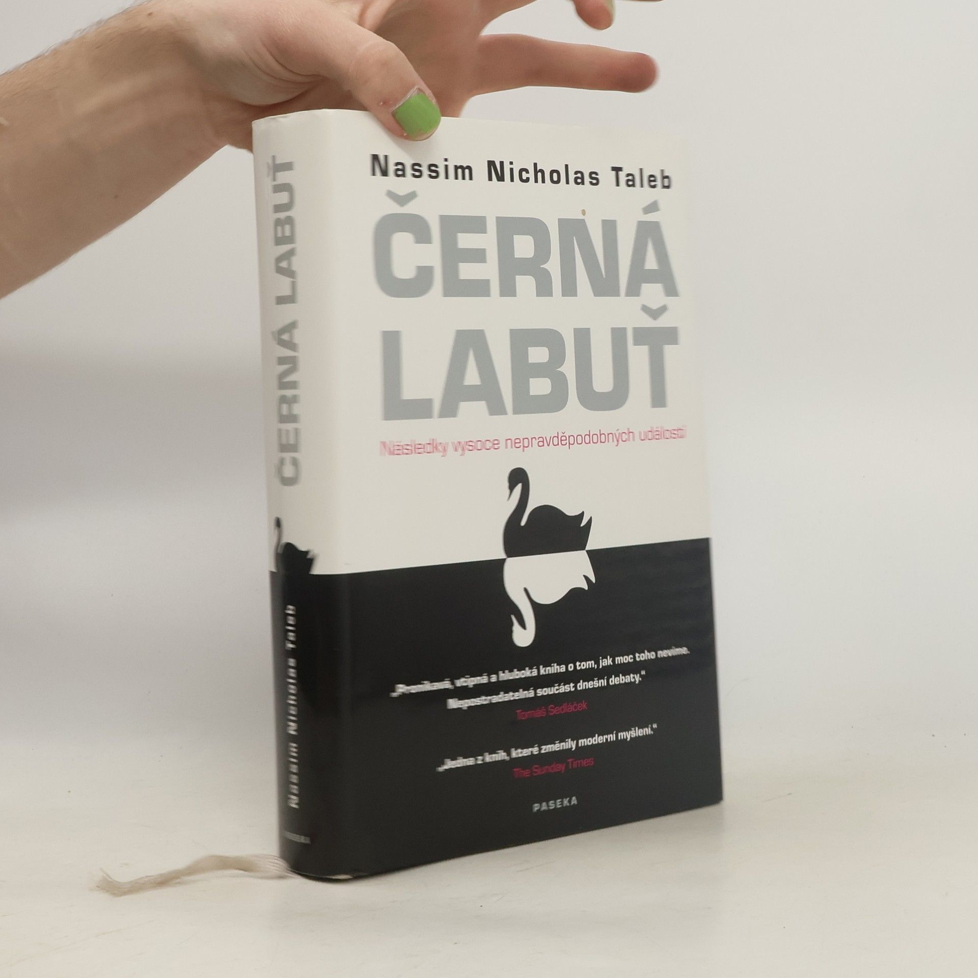Nassim Nicholas Taleb Černá labuť. Následky vysoce nepravděpodobných událostí