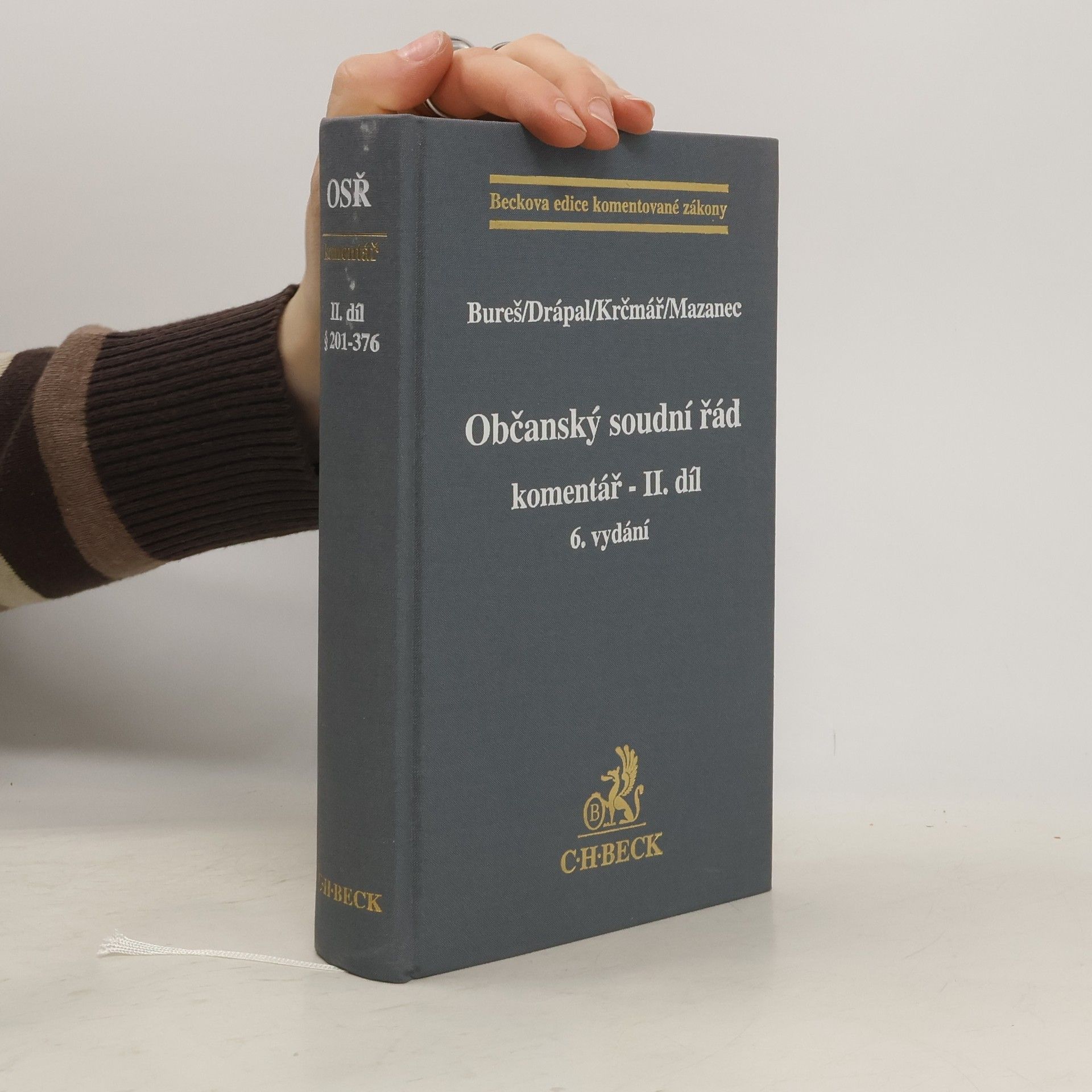 Jaroslav Bureš Občanský soudní řád. Text zákona. Stav: leden 2003