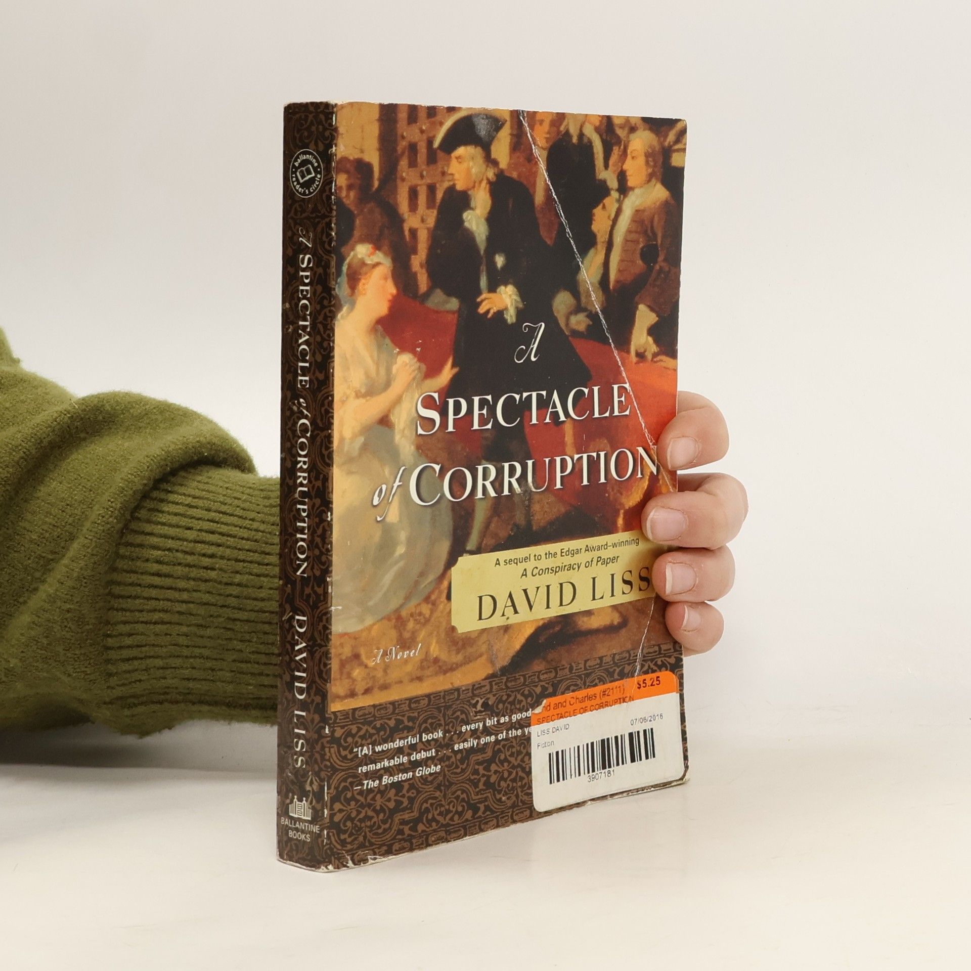 David Liss A Spectacle of Corruption