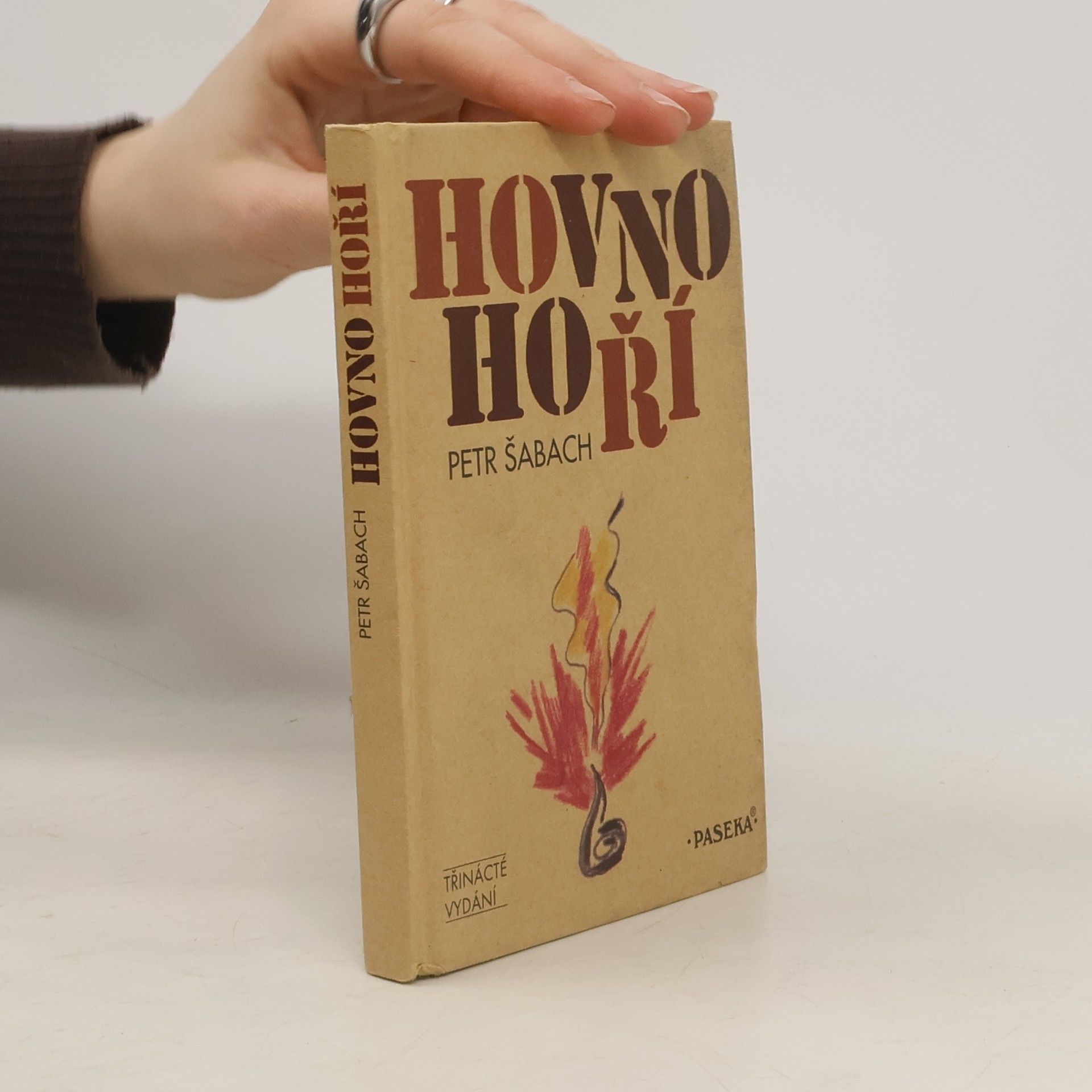 Petr Šabach Hovno hoří