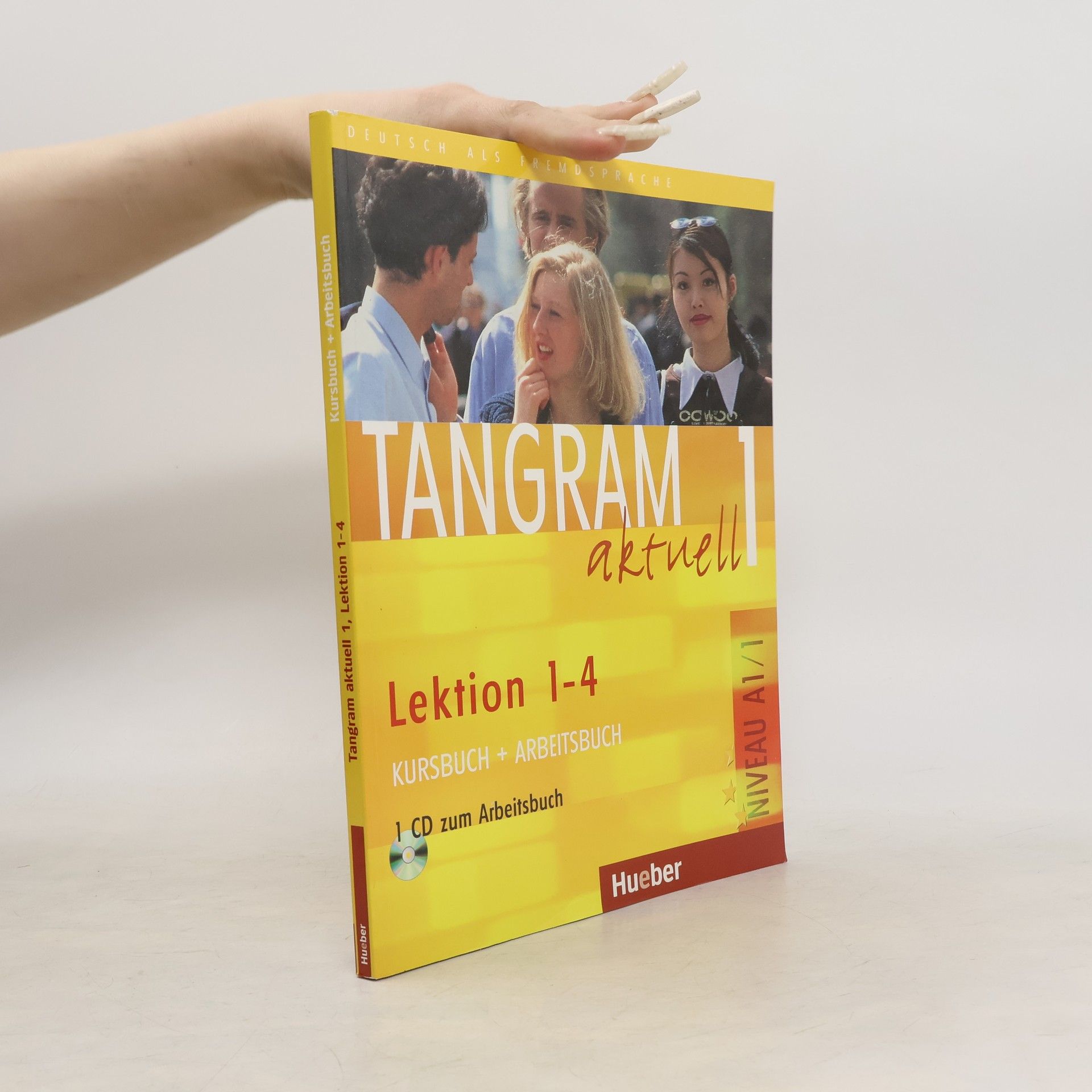 Tangram aktuell 1. Lektion 1 - 4. Kursbuch + Arbeitsbuch