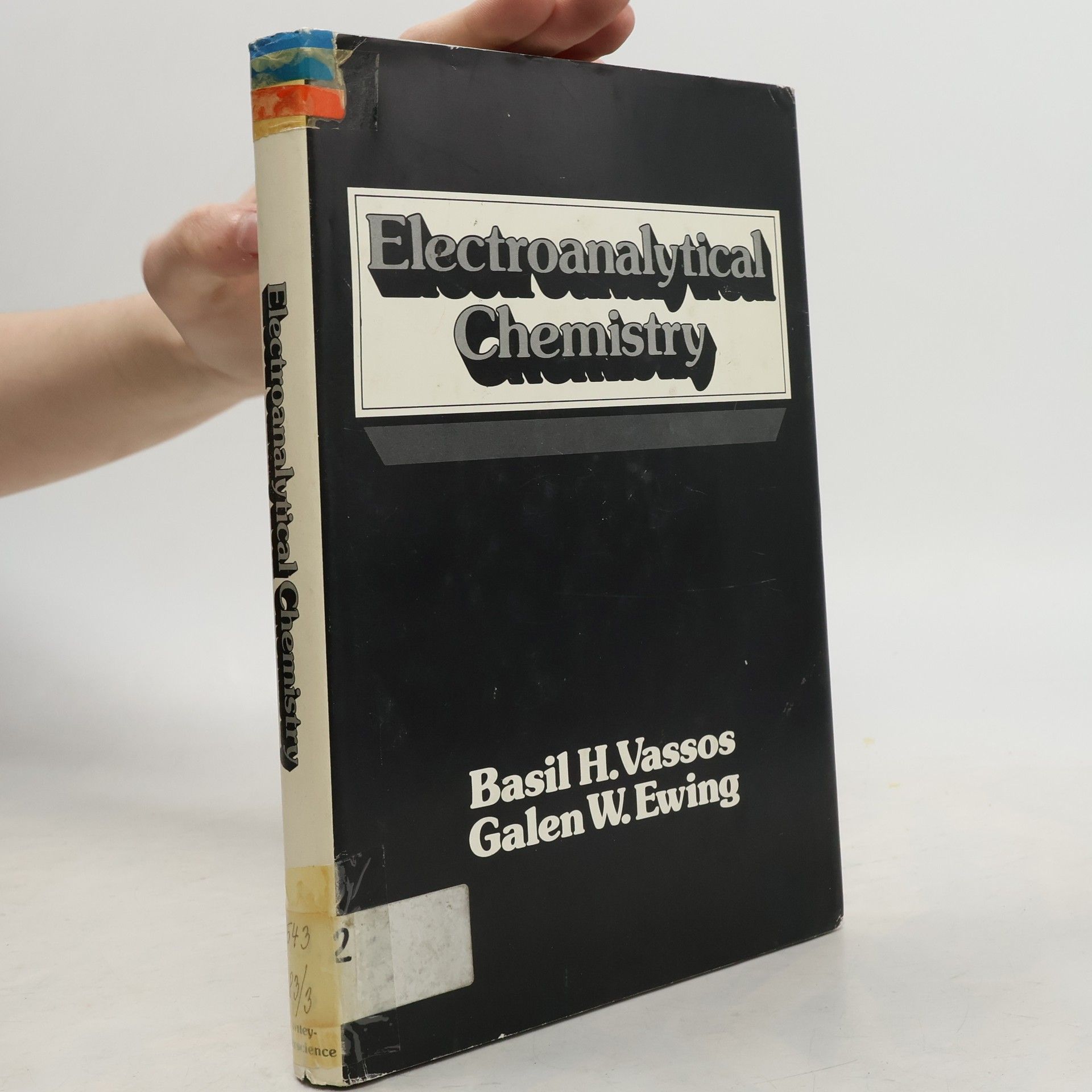 Basil H. Vassos Electroanalytical Chemistry