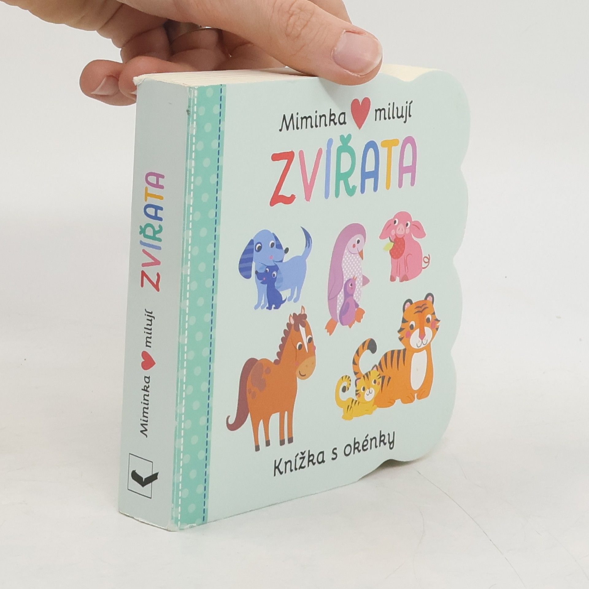 Svojtka&Co. Miminka milují Zvířata - Knížka s okénky