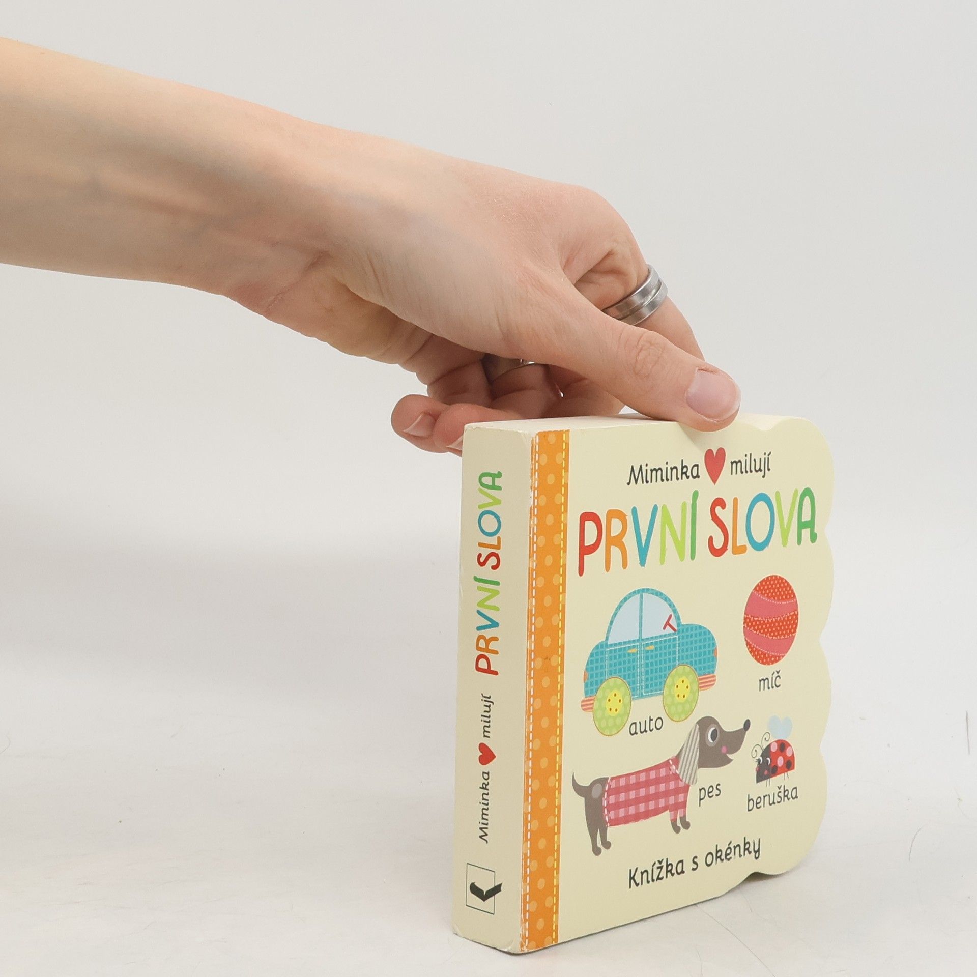 kolektiv Miminka milují První slova - Knížka s okénky