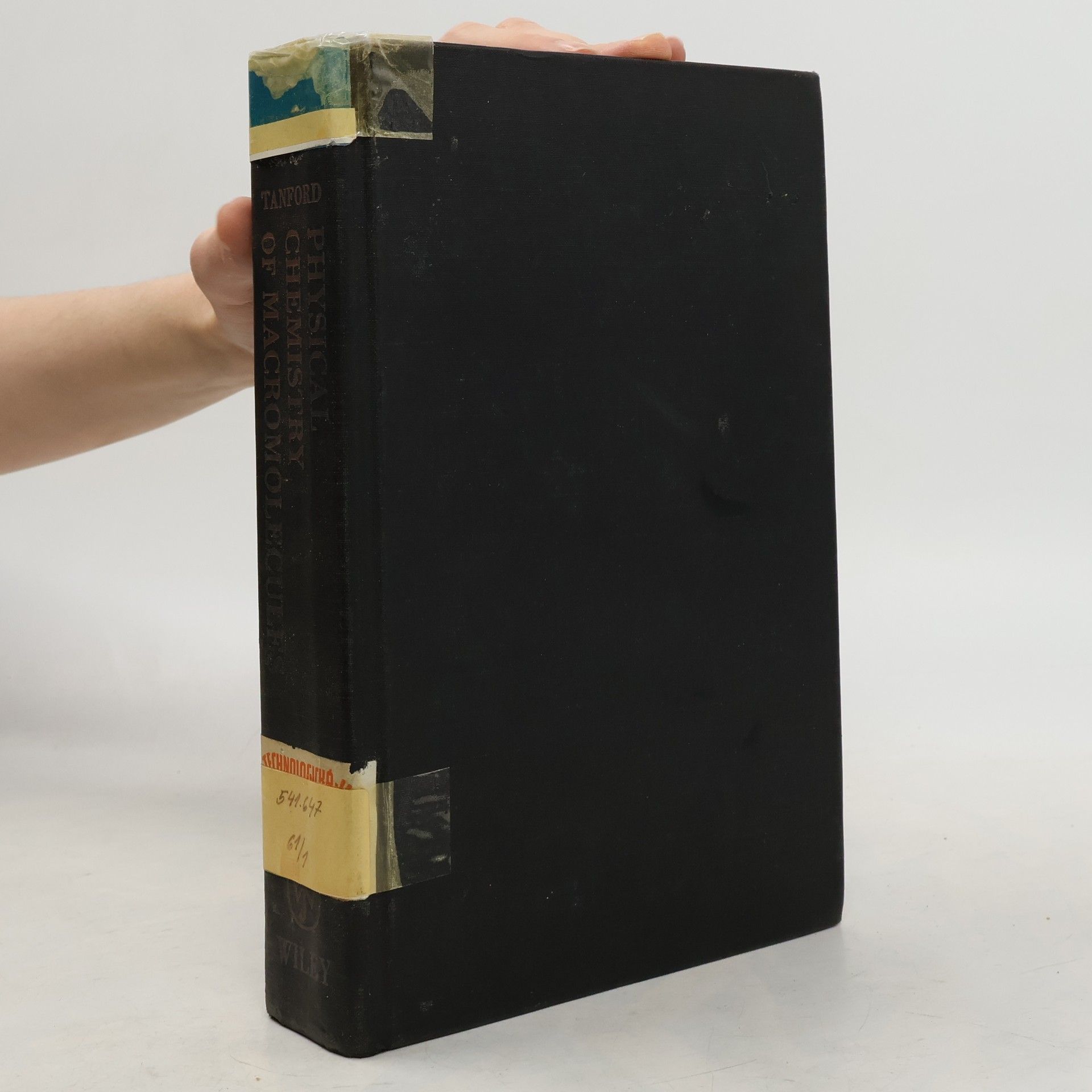 Charles Tanford Physical Chemistry of Macromolecules