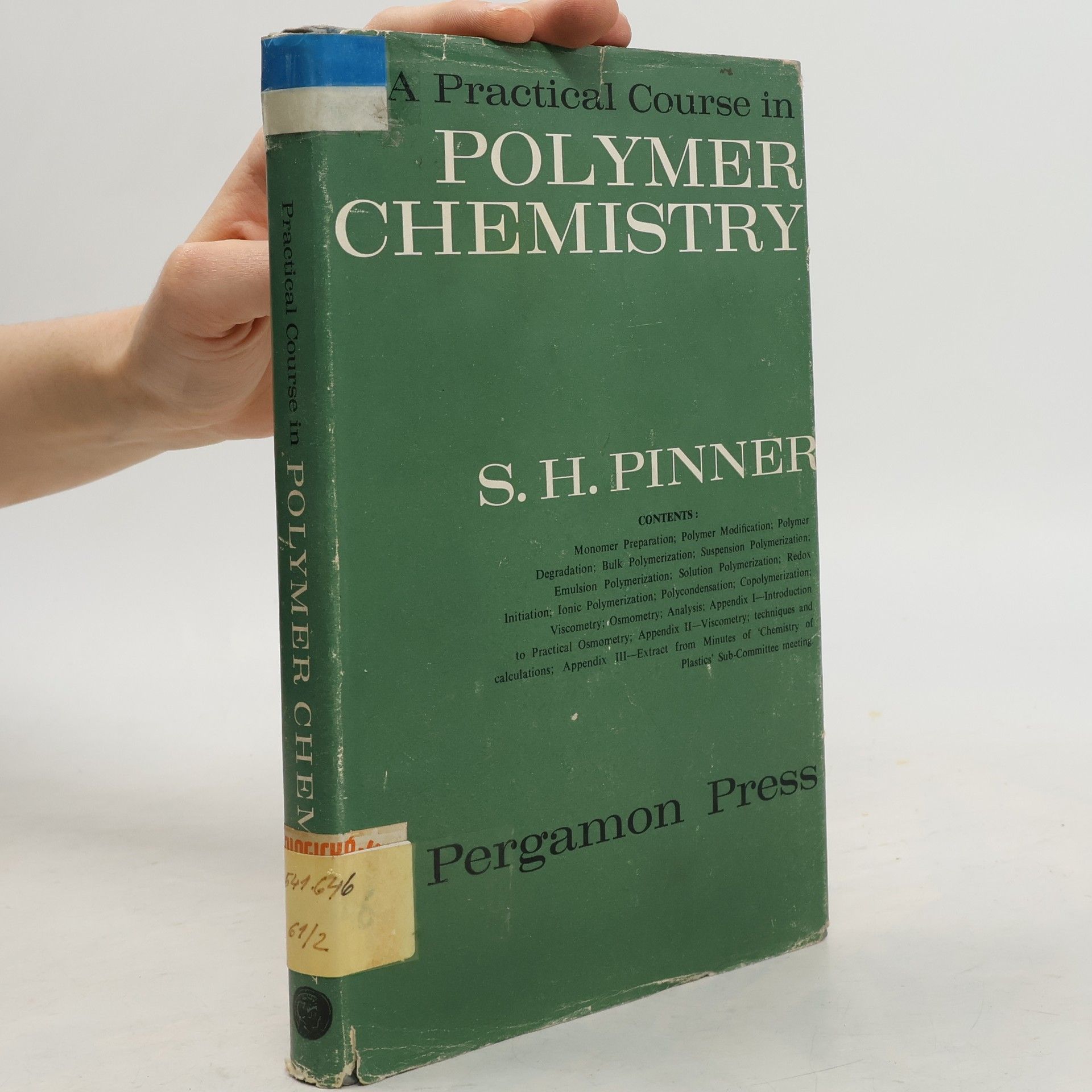 S.H. Pinner Polymer Chemistry
