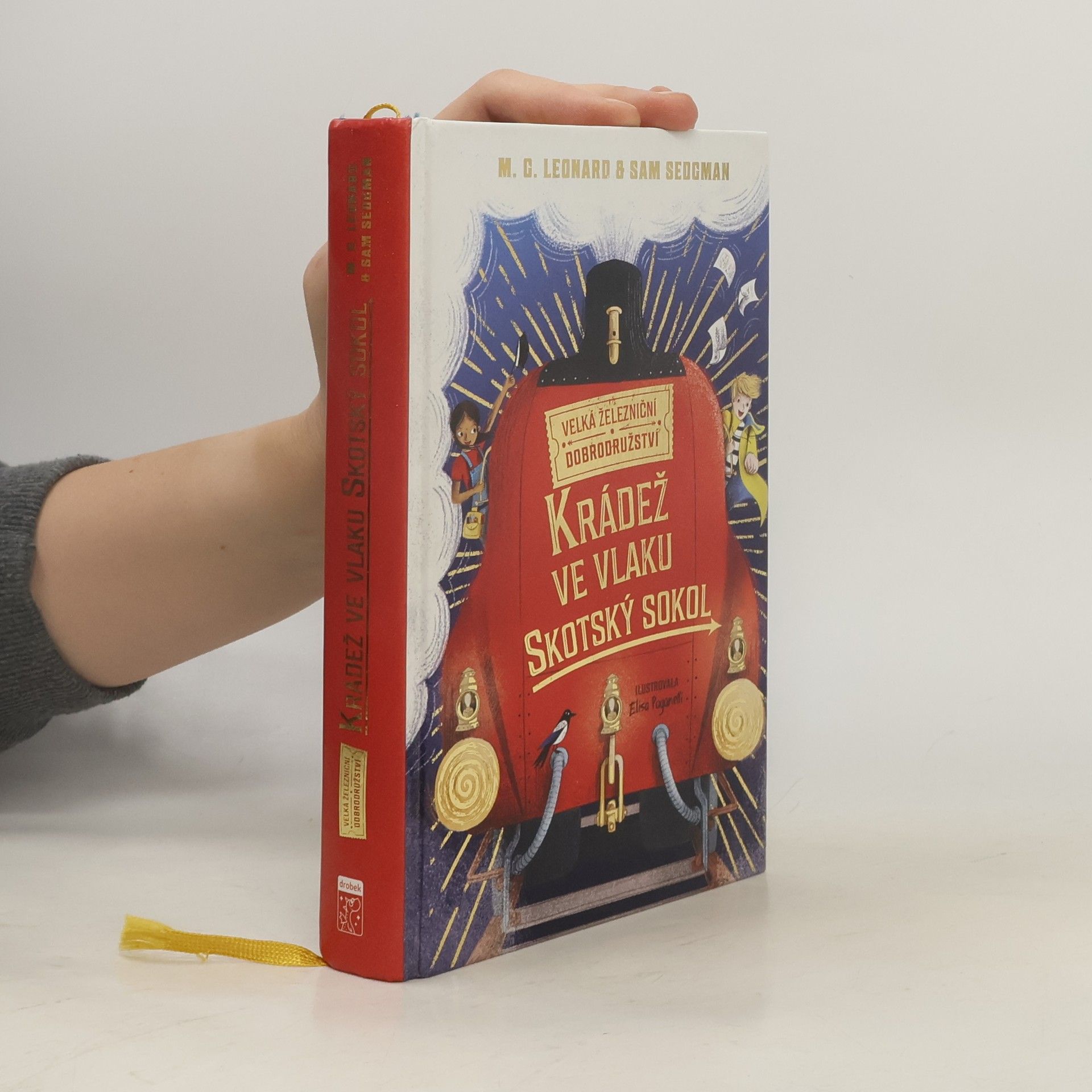 M.G. Leonard Krádež ve vlaku Skotský sokol
