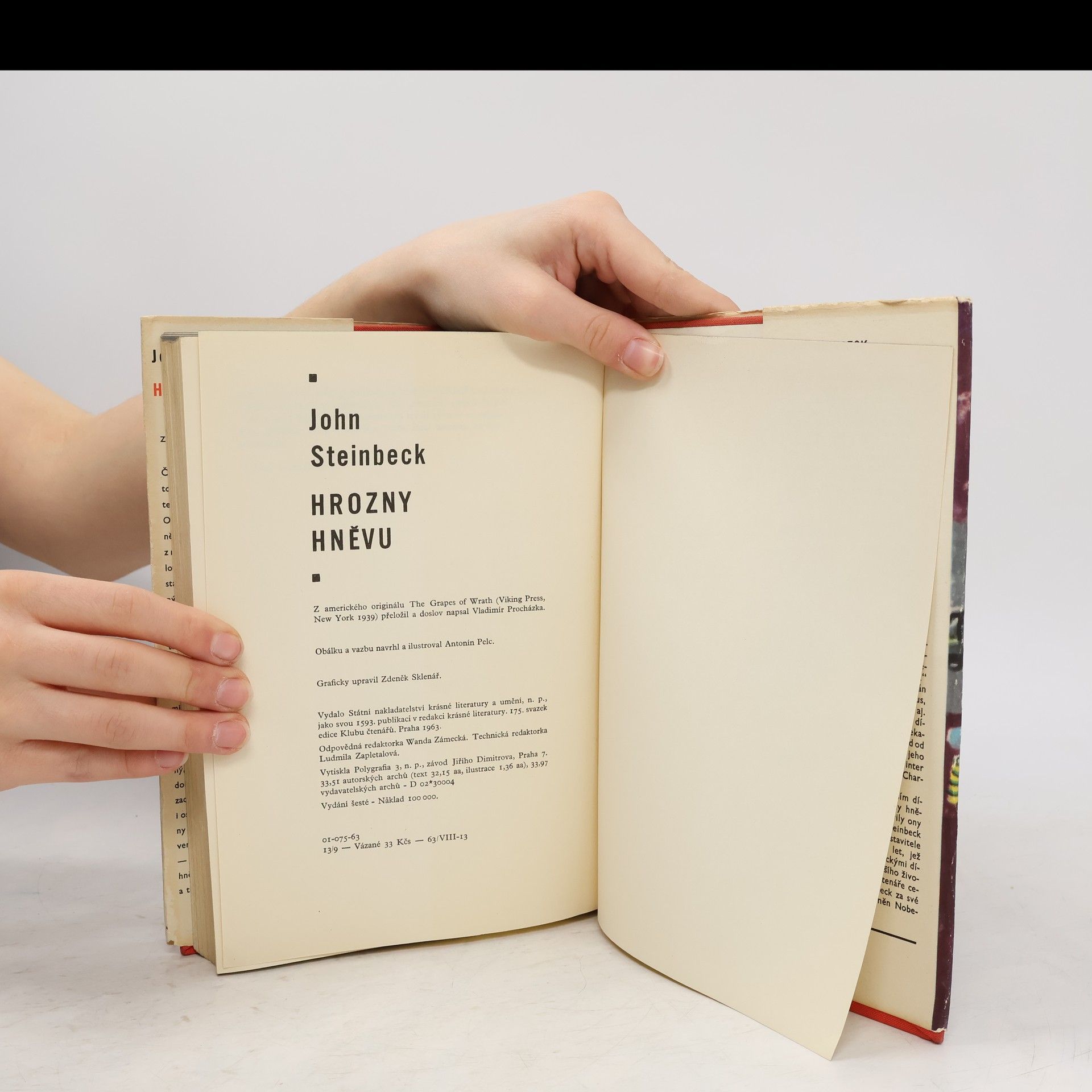 John Steinbeck Hrozny hněvu