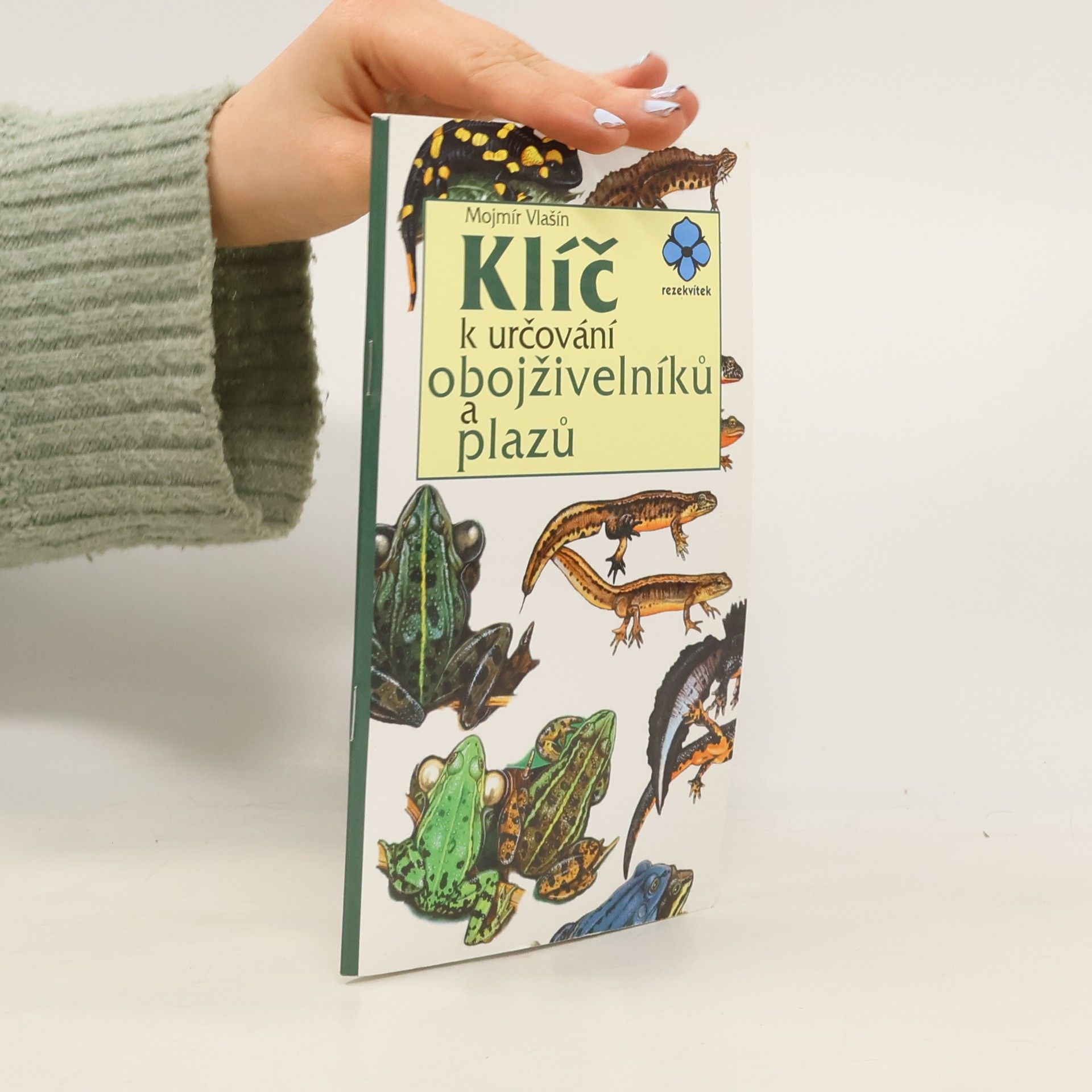 Mojmír Vlašín Klíč k určování obojživelníků a plazů