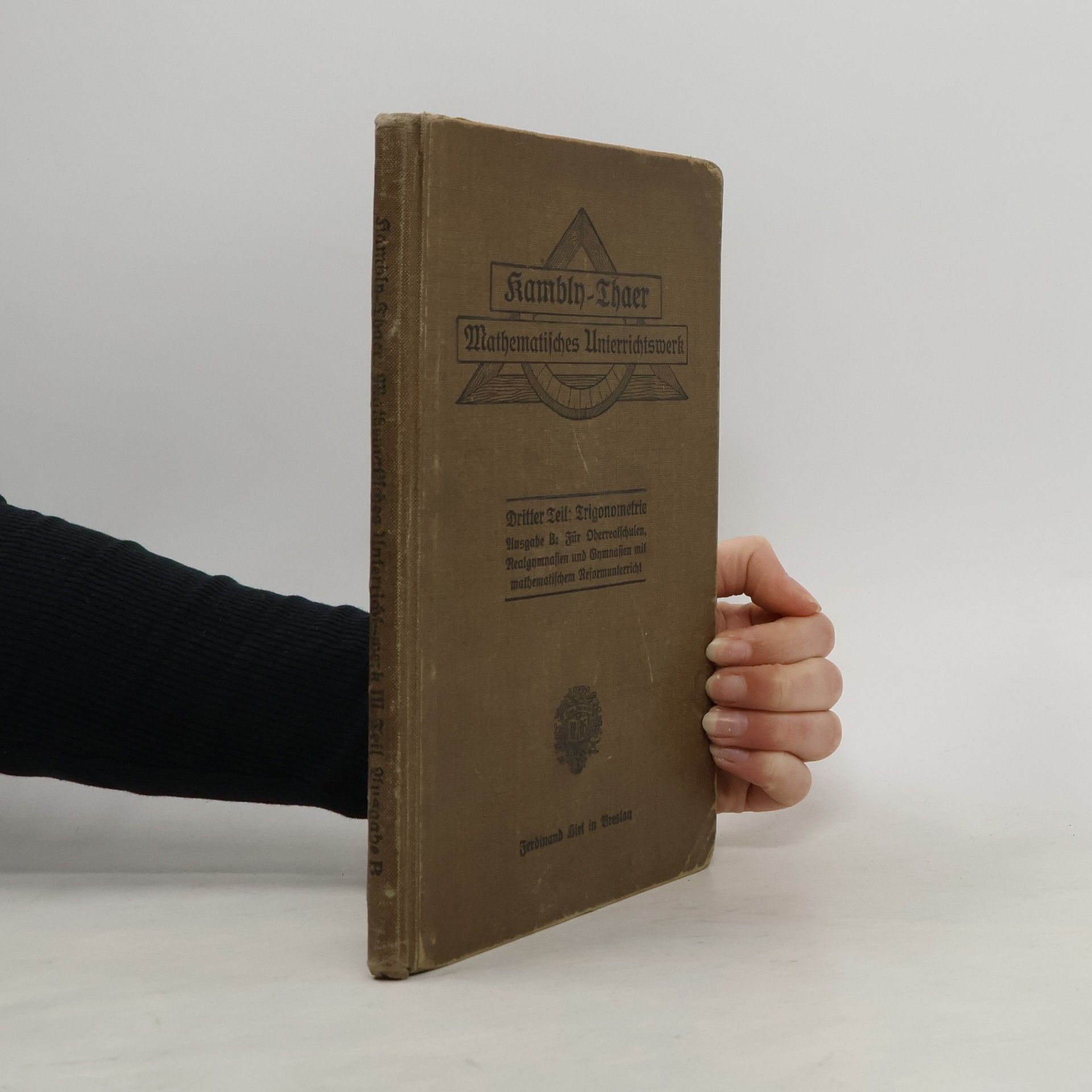 Albrecht Thaer Trigonometrie