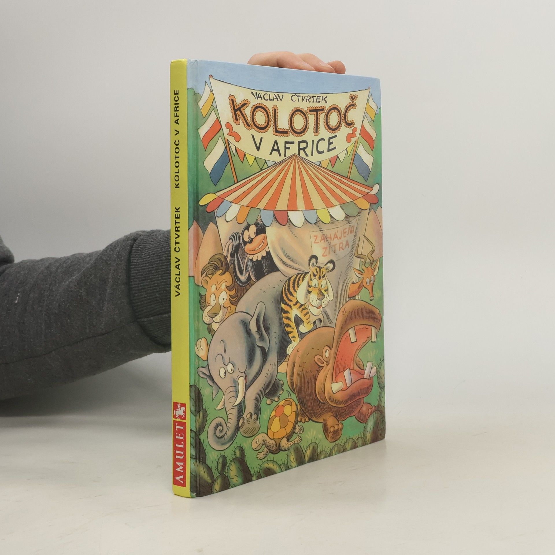 Václav Čtvrtek Kolotoč v Africe