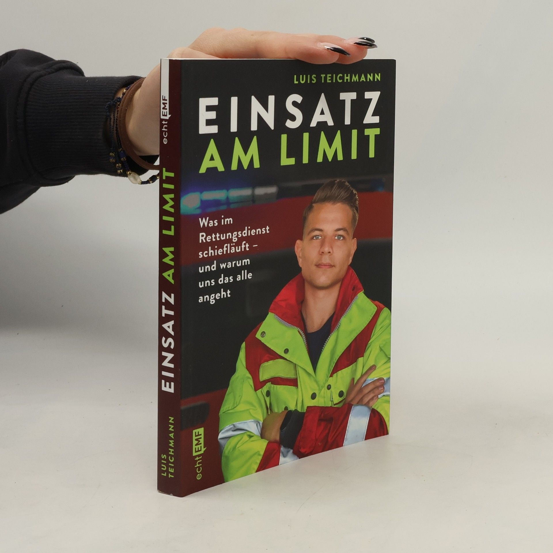 Luis Teichmann Einsatz am Limit